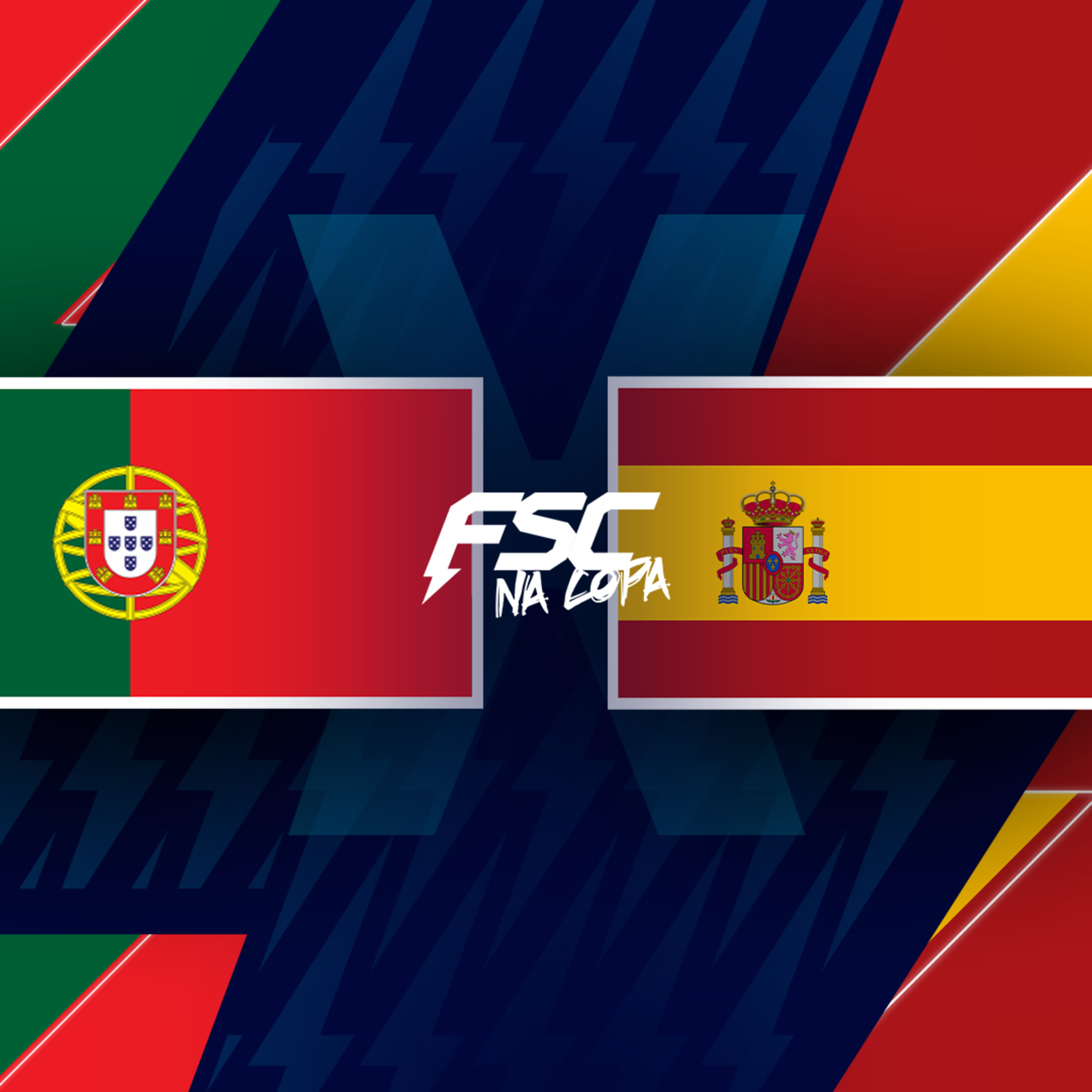 PORTUGAL X ESPANHA - COPA 26 FSC React episode artwork