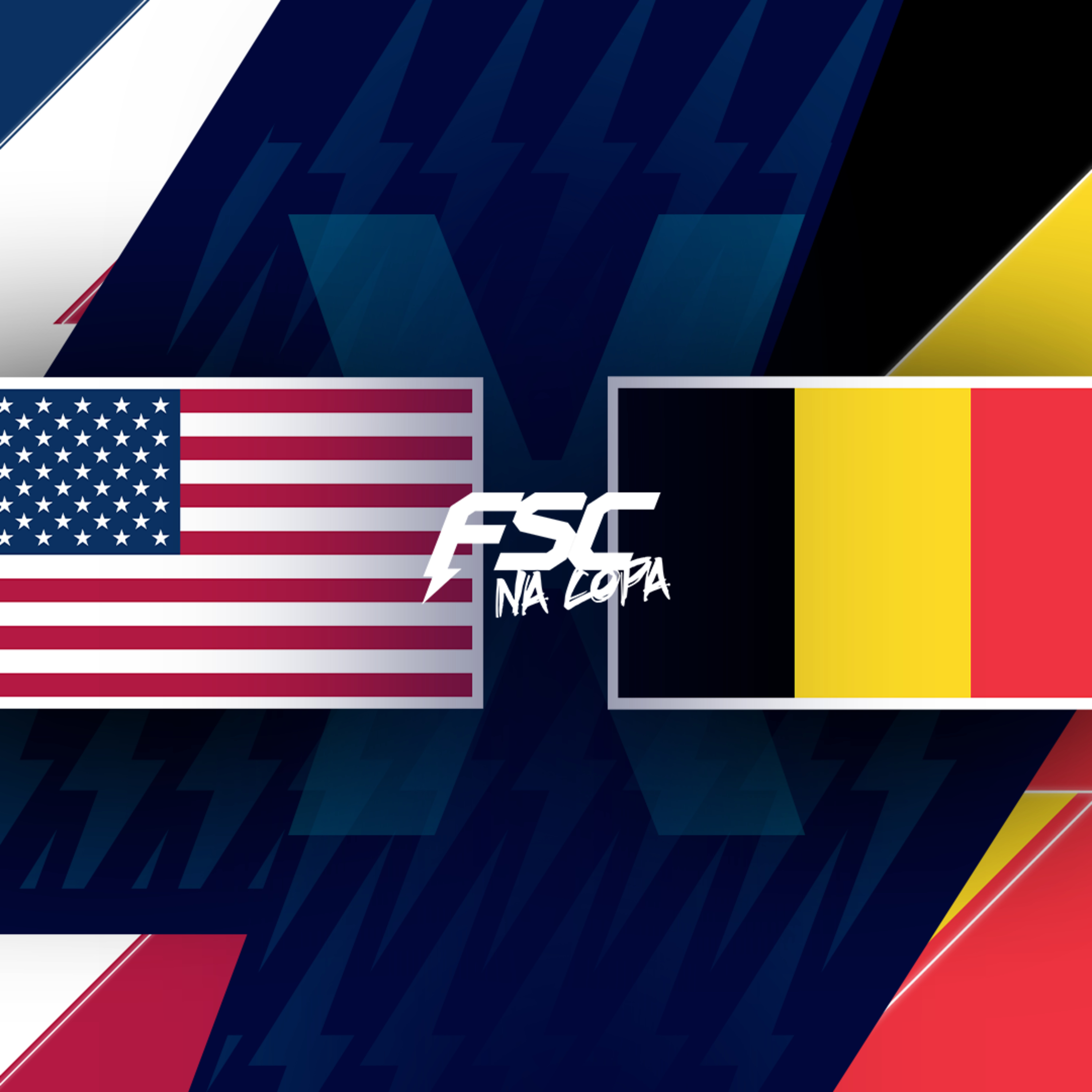 ESTADOS UNIDOS X BÉLGICA - COPA 26 FSC React episode artwork