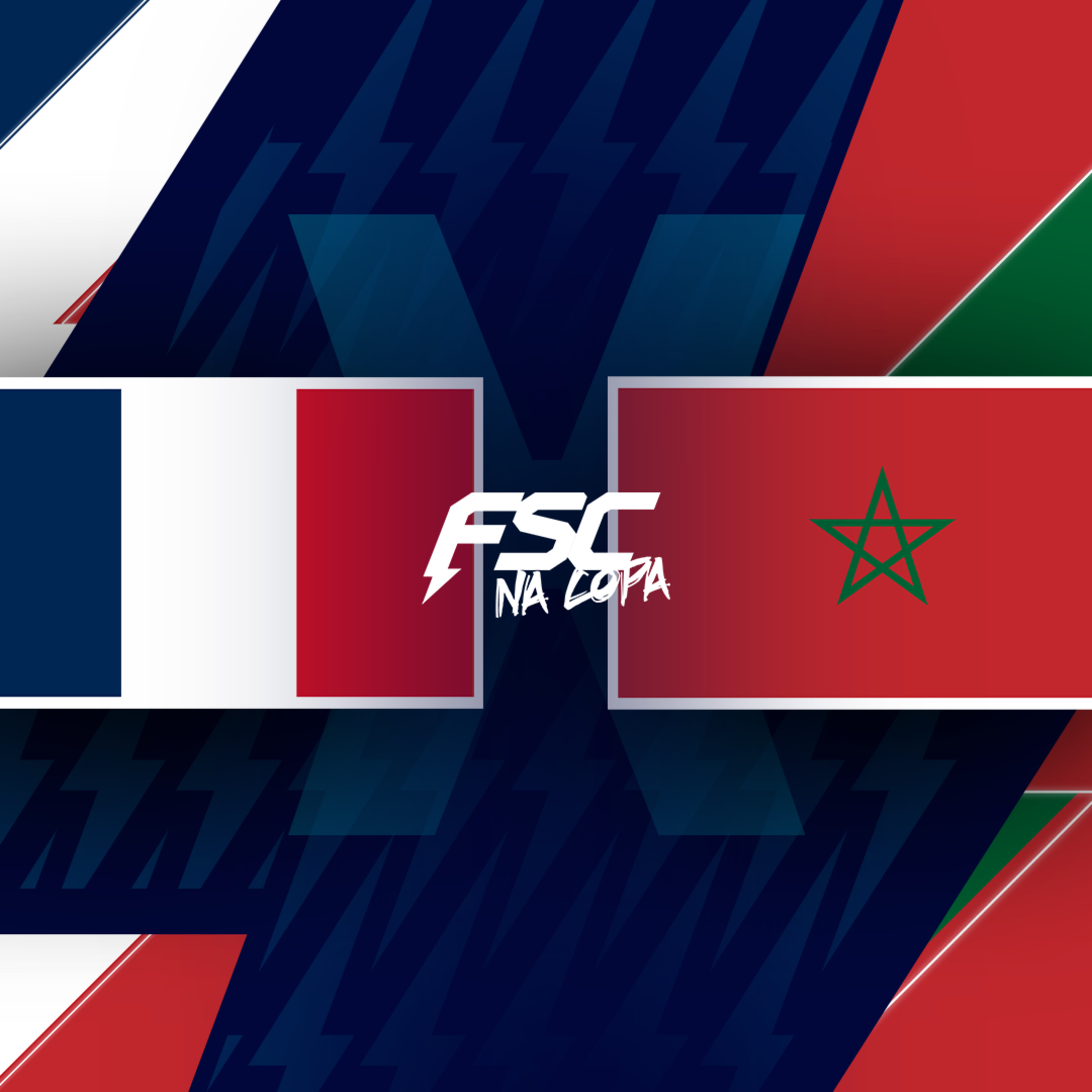 FRANÇA X MARROCOS - COPA 26 FSC React episode artwork