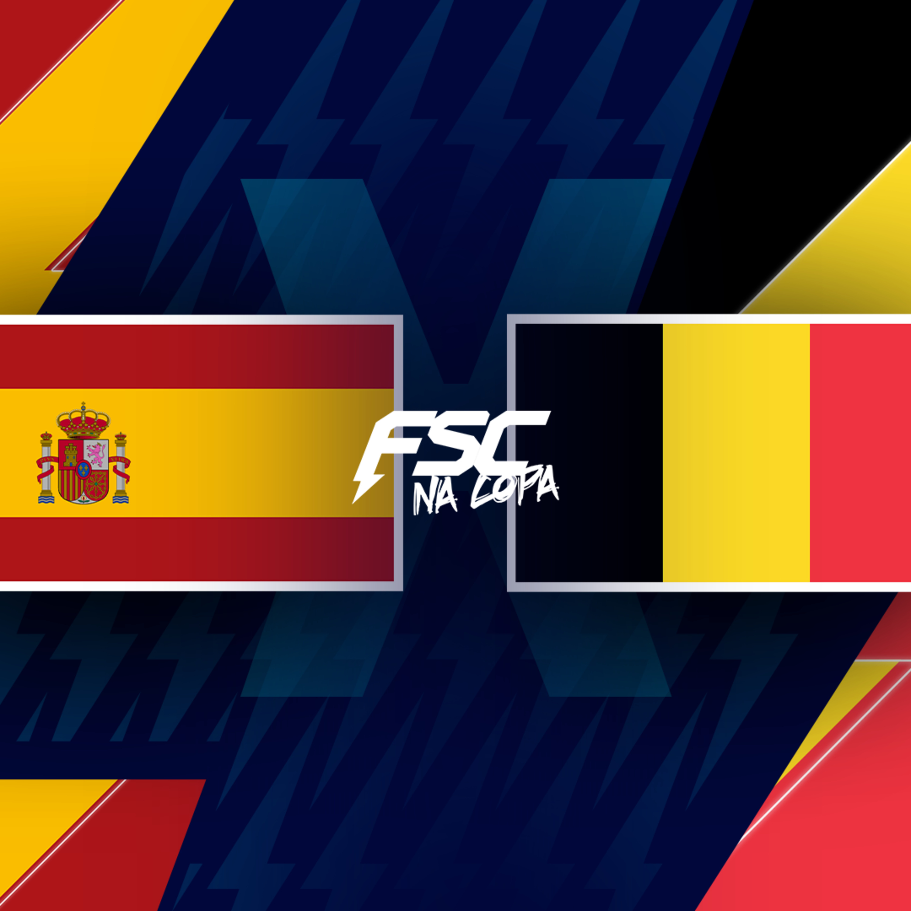 ESPANHA X BÉLGICA - COPA 26 FSC React episode artwork