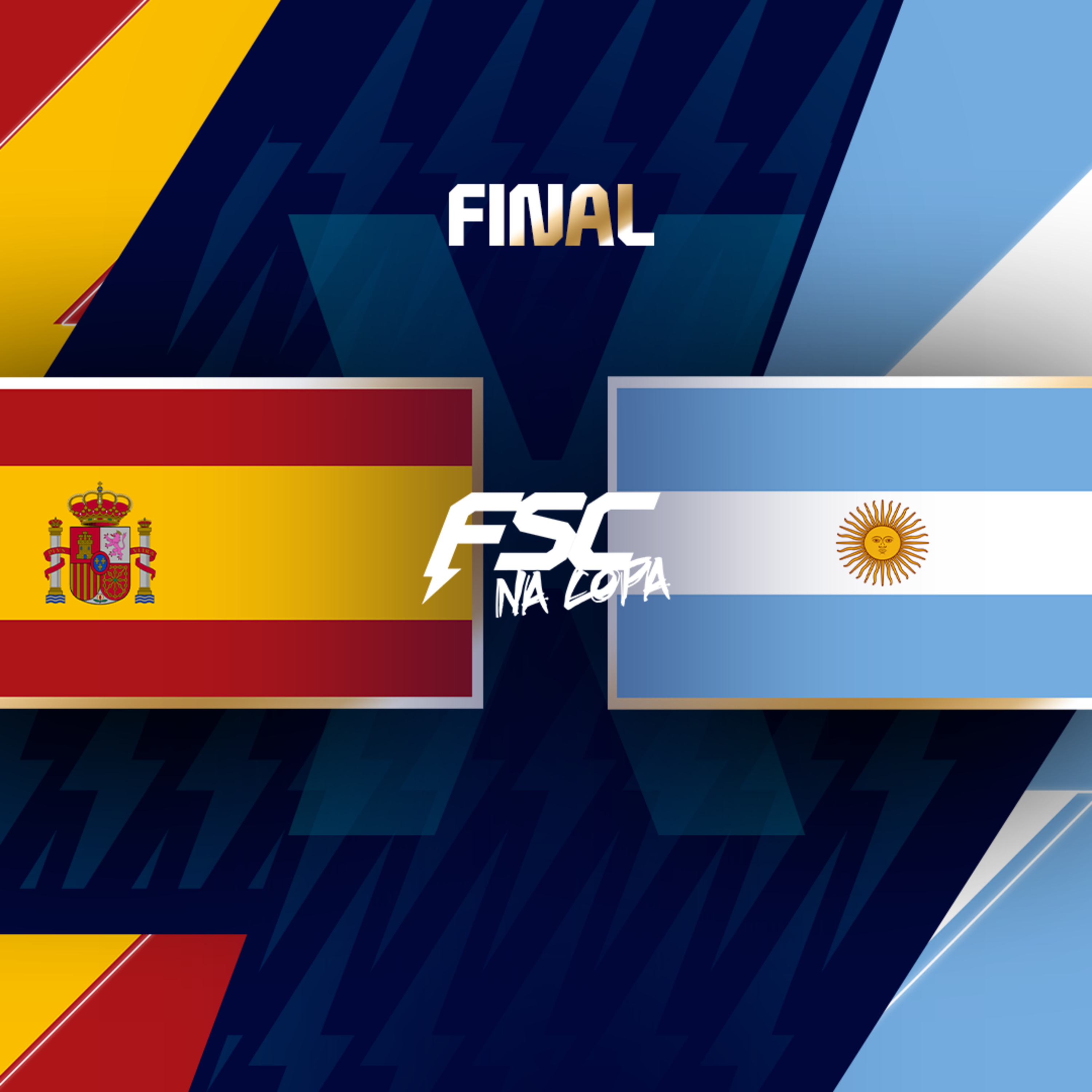ESPANHA x ARGENTINA - COPA 26 FSC React episode artwork