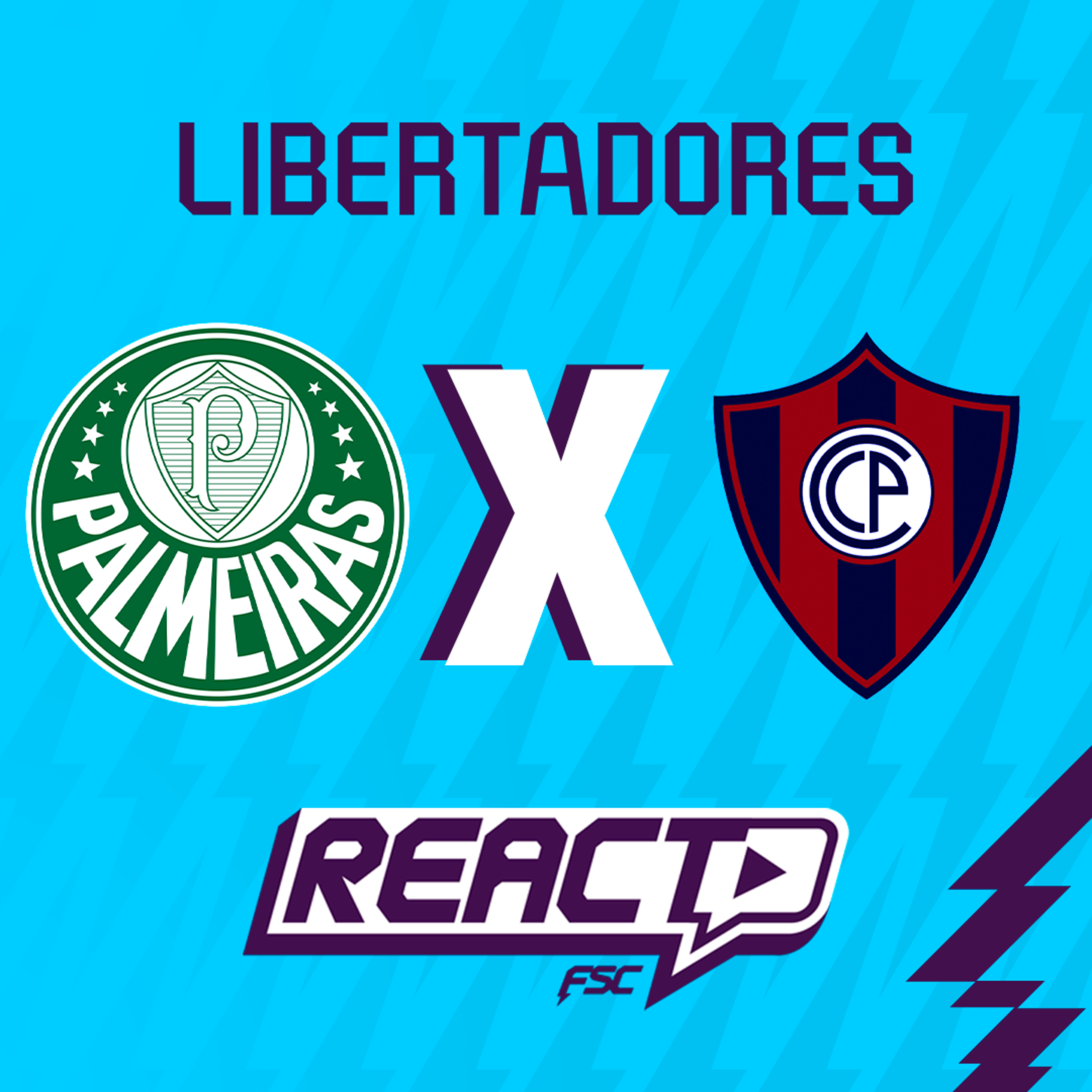 PALMEIRAS x CERRO PORTEÑO - Copa Libertadores FSC React episode artwork