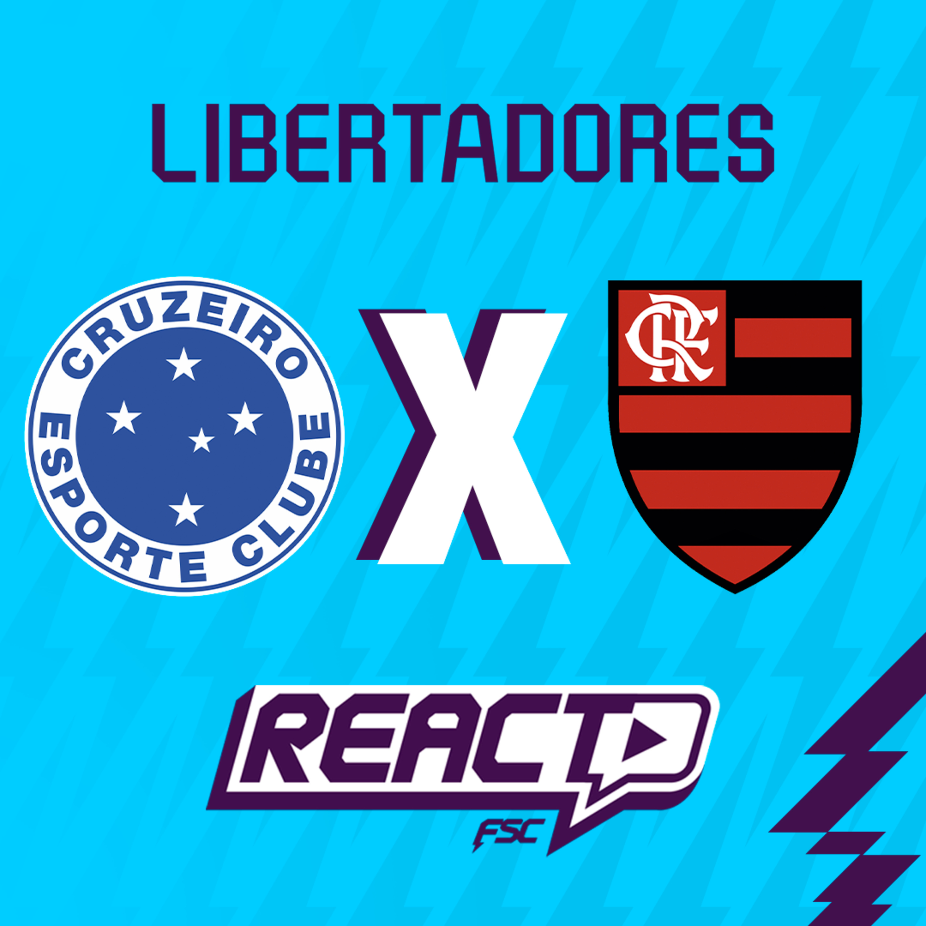 CRUZEIRO x FLAMENGO - Copa Libertadores FSC React episode artwork