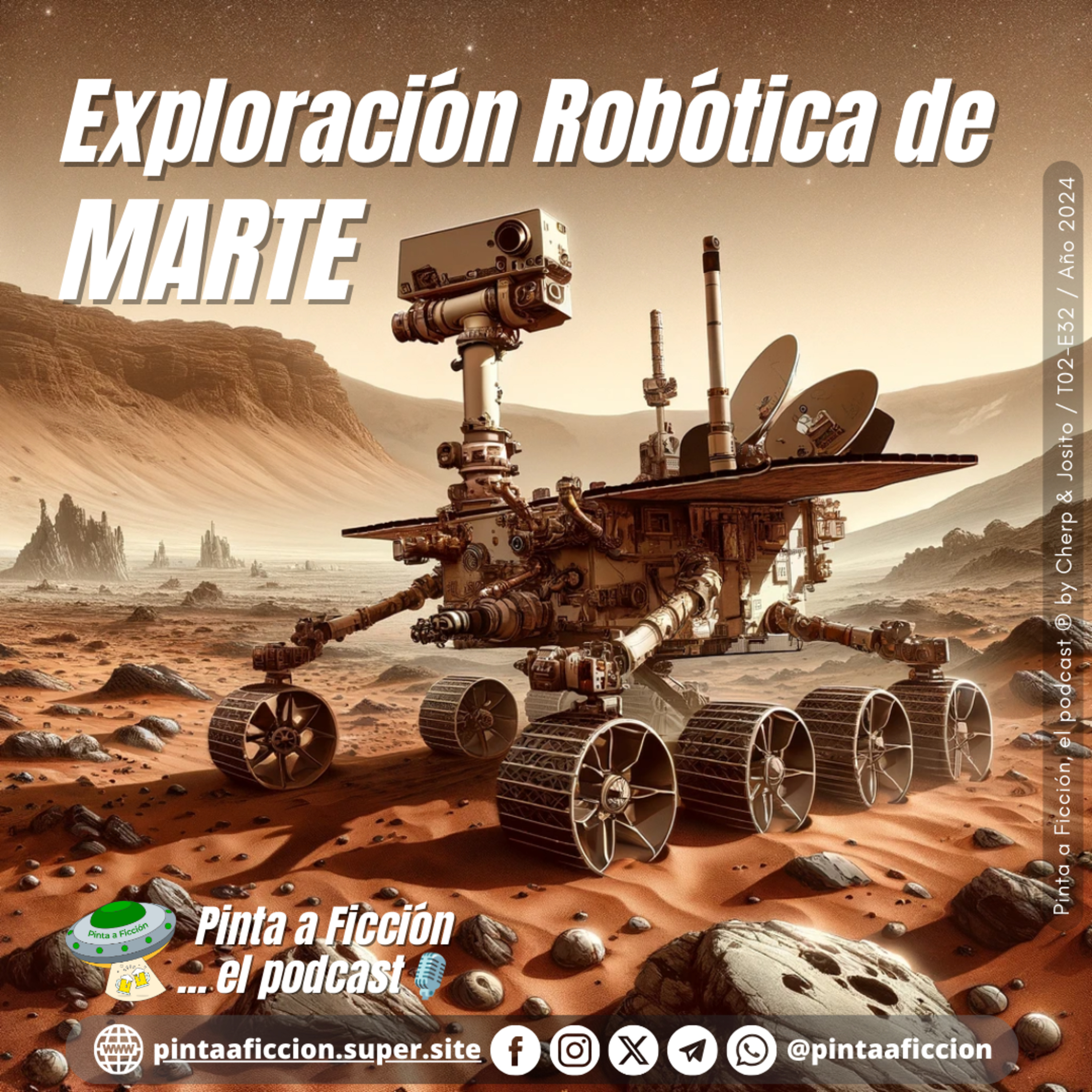 Episodio 32 - Marte Hoy, Exploración Robótica y Búsqueda de Vida episode artwork