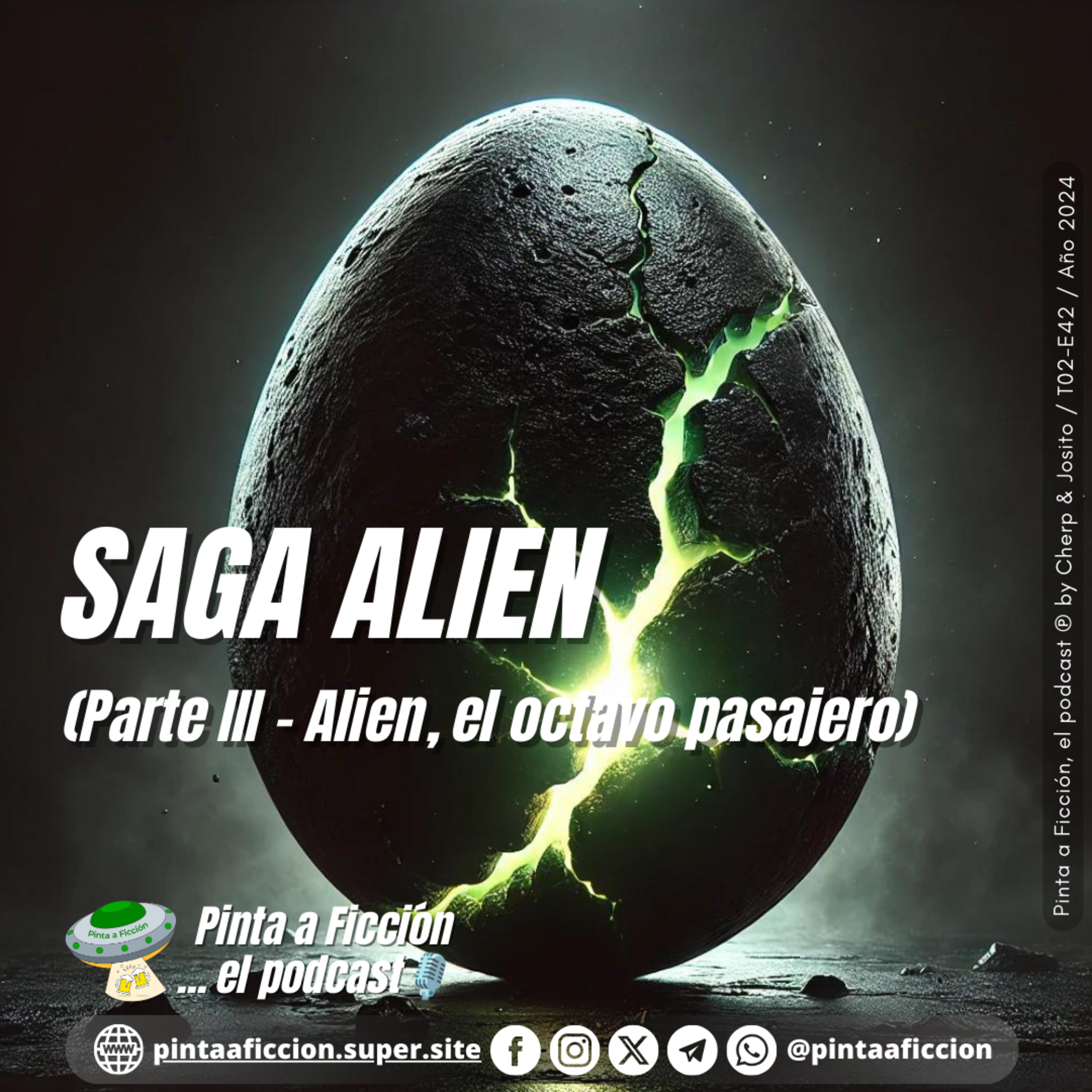 Episodio 42 - Alien (Parte III - Alien, el octavo pasajero) episode artwork