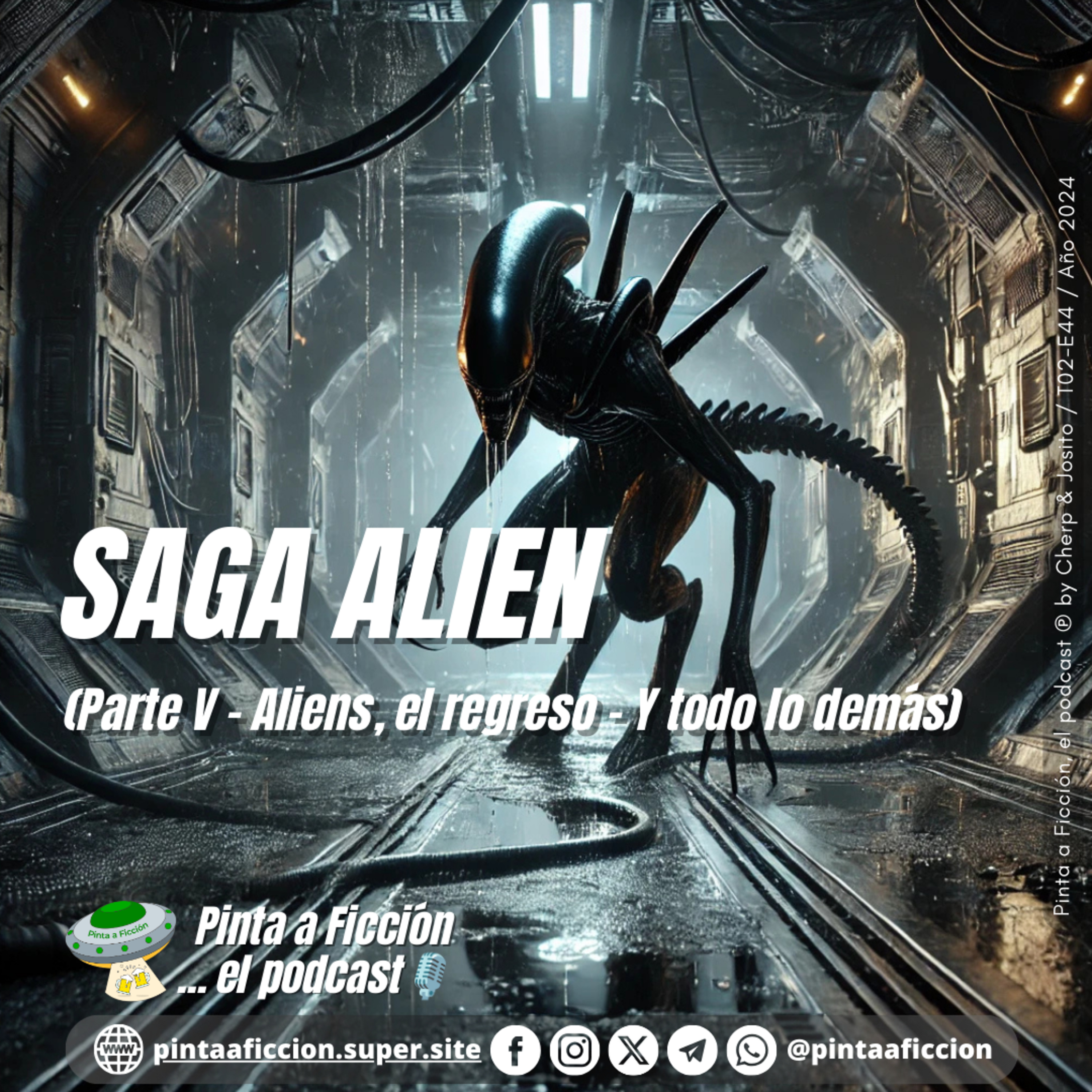 Episodio 44 (Parte V - Aliens, el regreso - Y todo lo demás) episode artwork