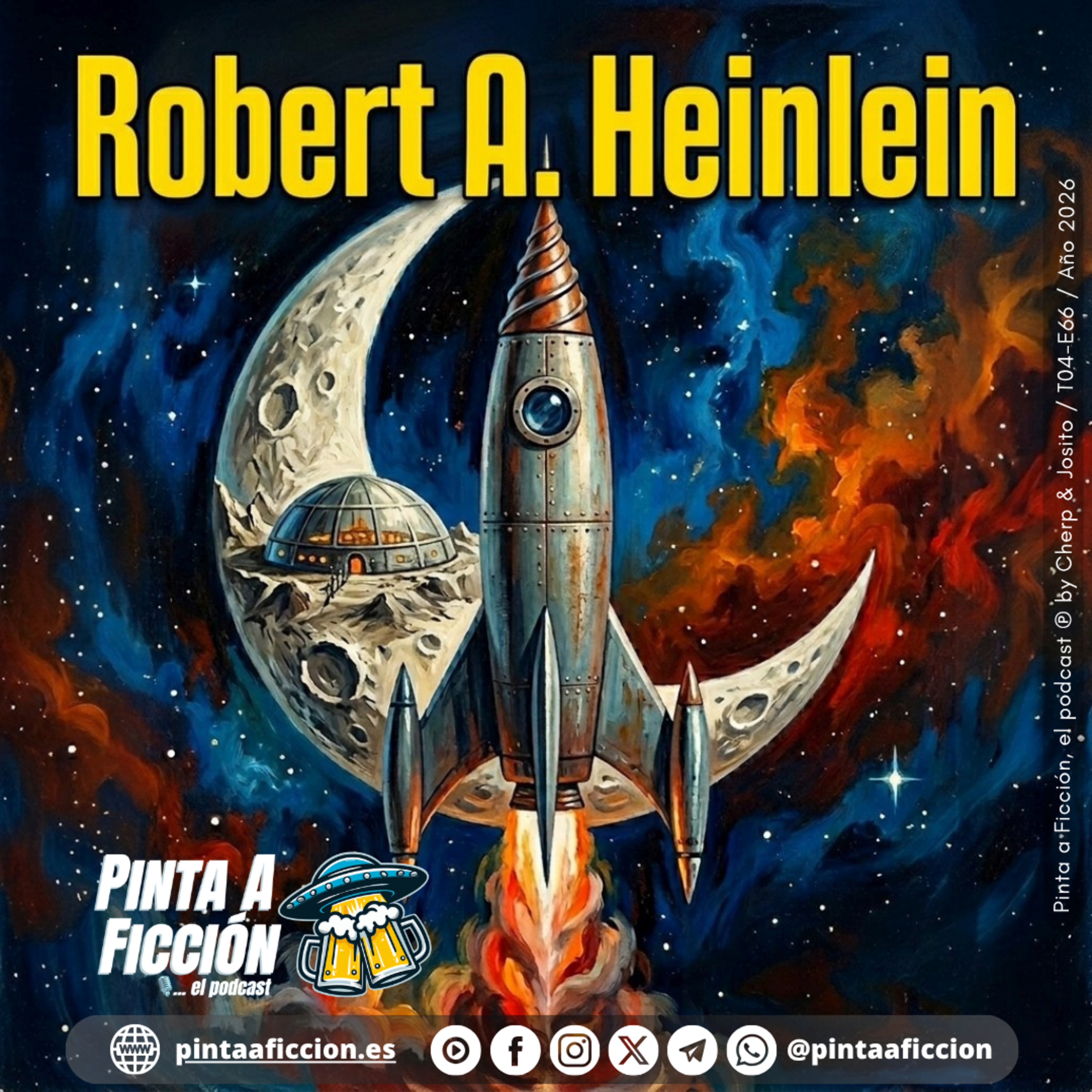 Episodio 66 Robert A. Heinlein - Los 3 grandes de la ciencia ficción episode artwork