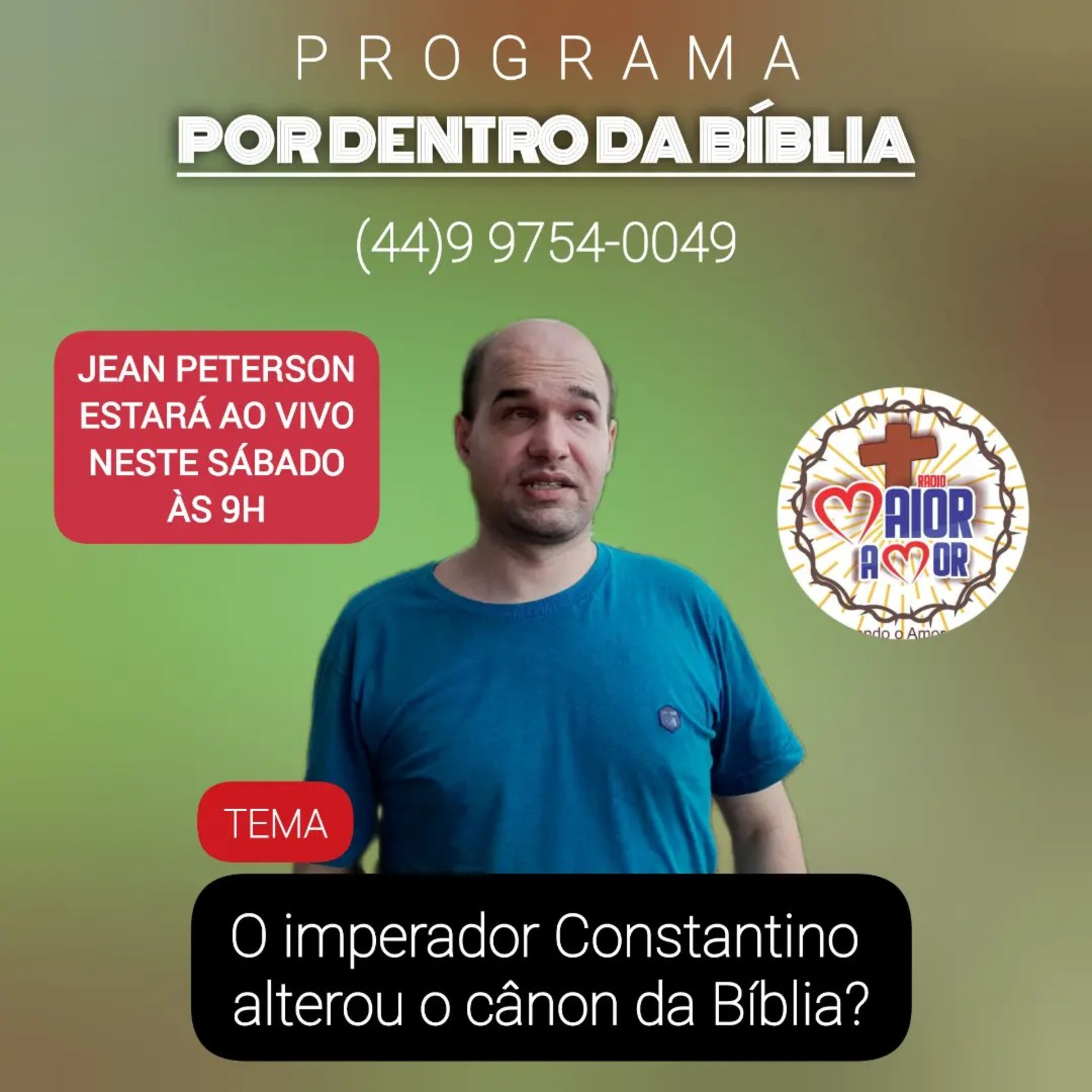 180. Constantino Alterou o Cânon da Bíblia Sagrada? episode artwork