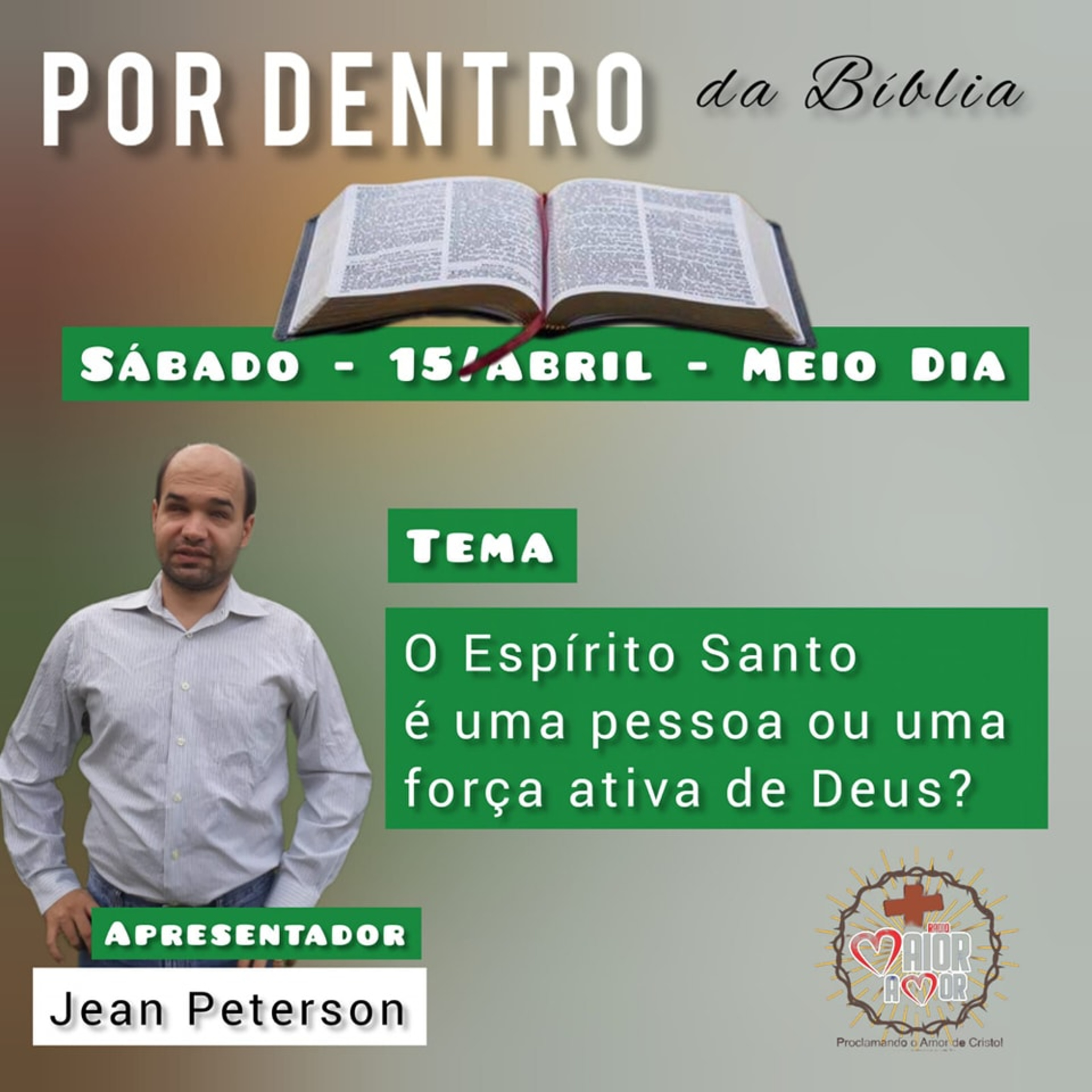 137. O Espírito Santo é Uma Pessoa ou a Força Ativa de Deus? episode artwork