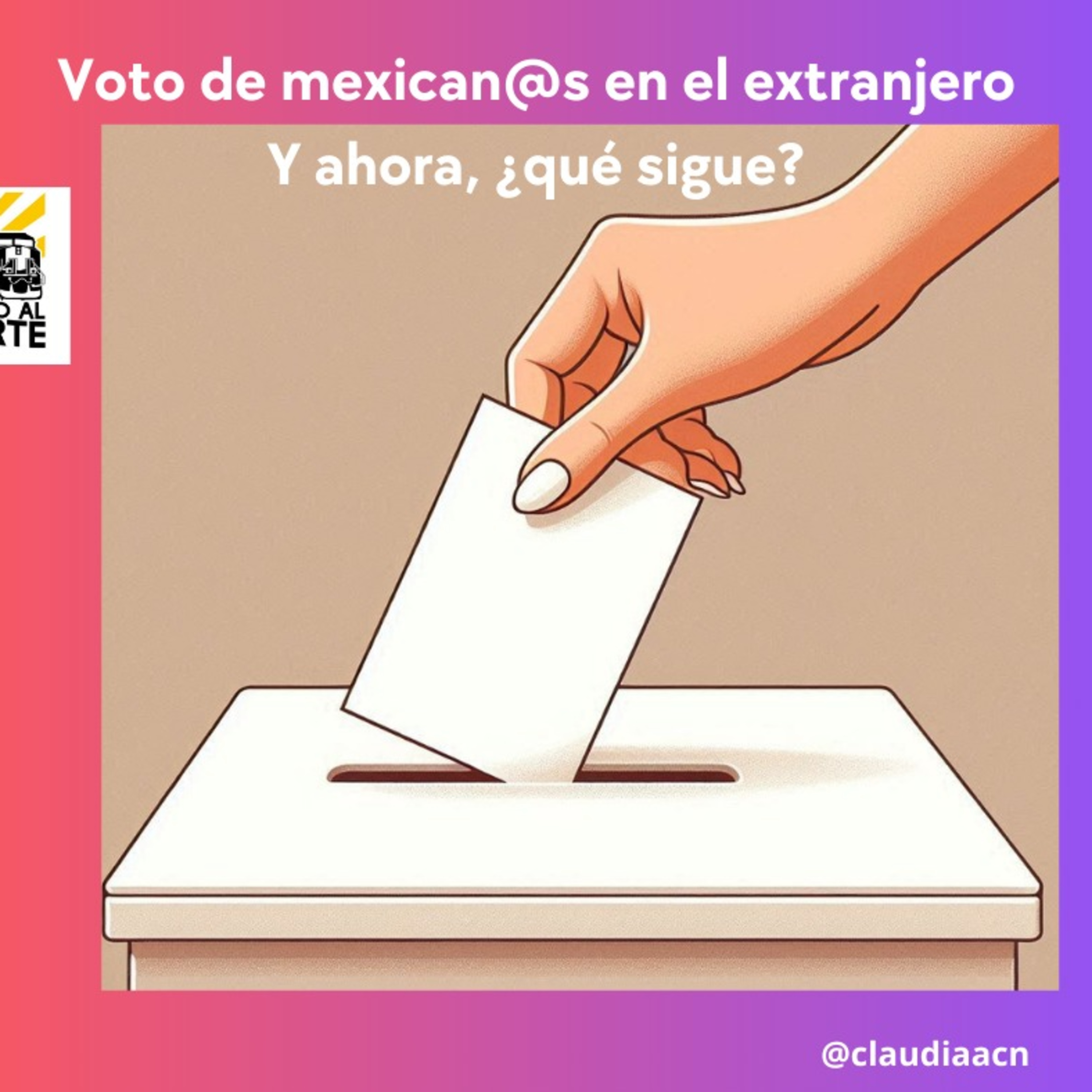 73. Votaron desde el extranjero. Ahora ¿qué sigue? episode artwork