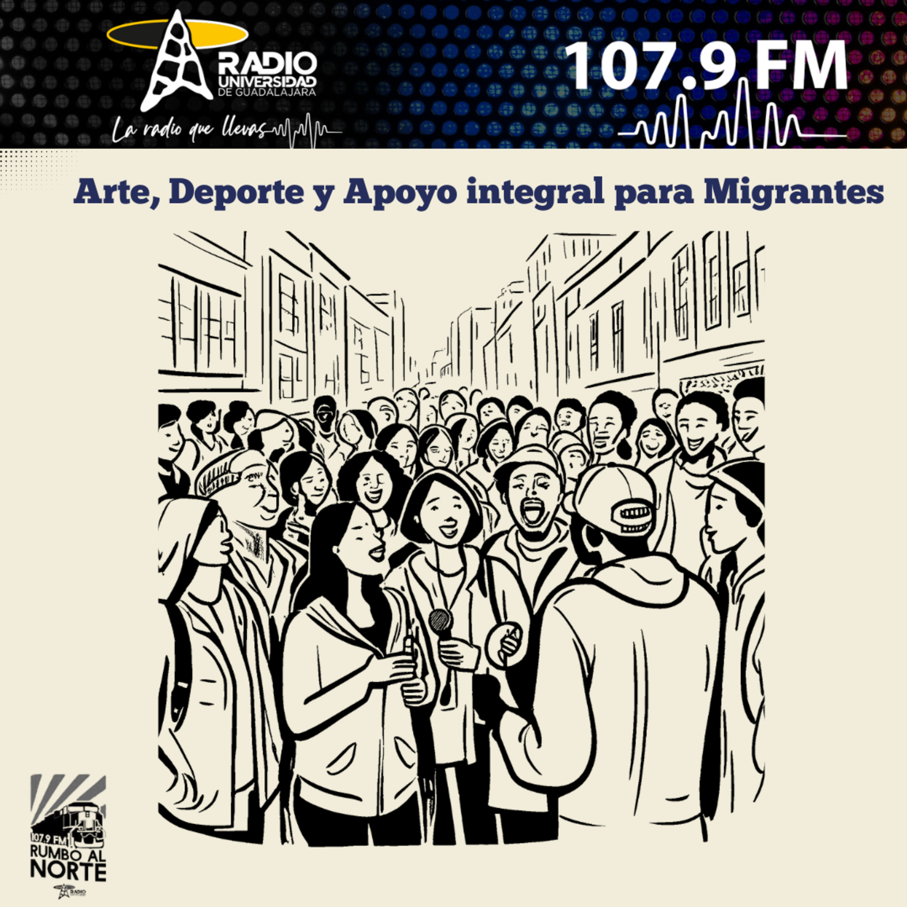 121. Arte, Deporte, Asistencia integral y Radio para migrantes episode artwork