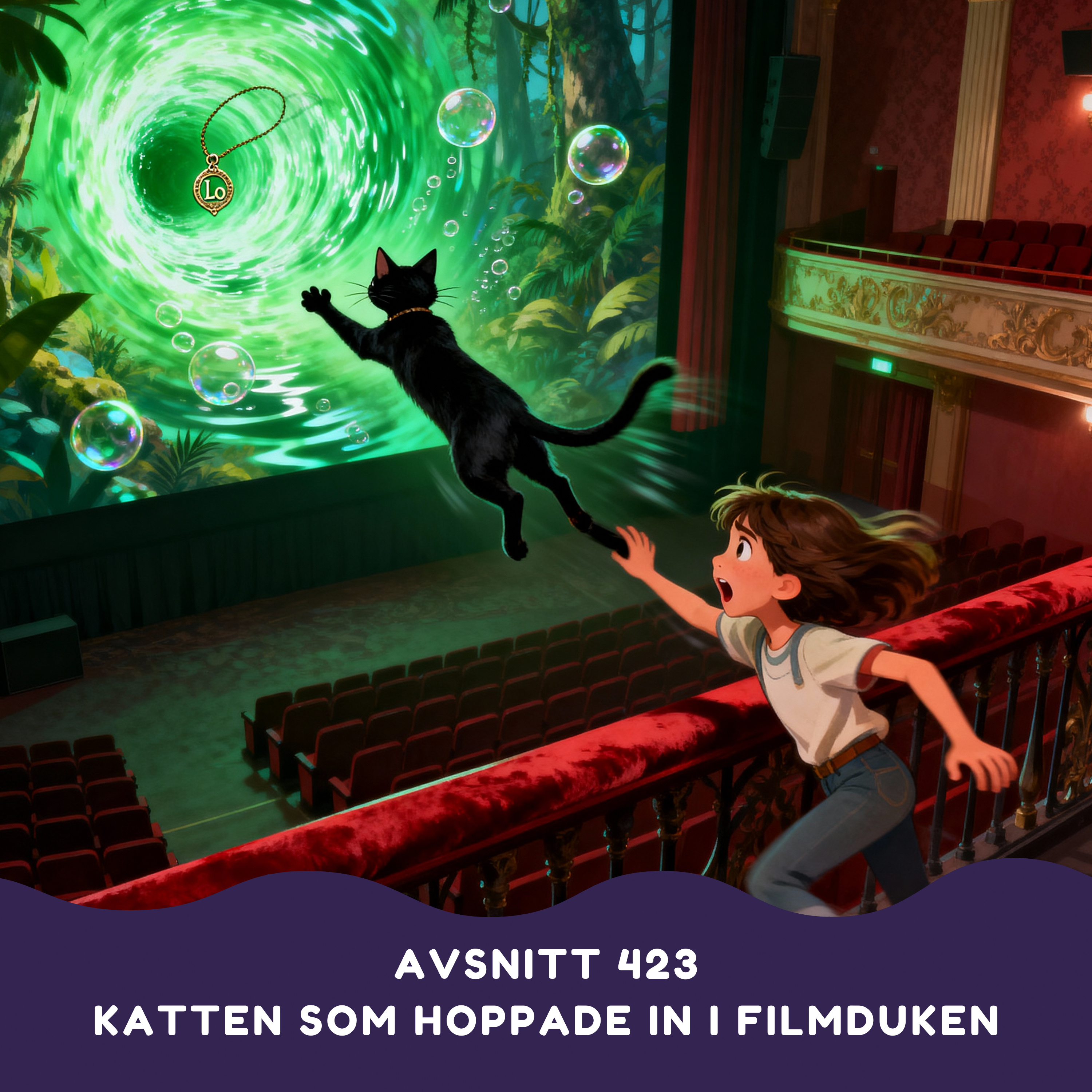 Katten som hoppade in i filmduken episode artwork