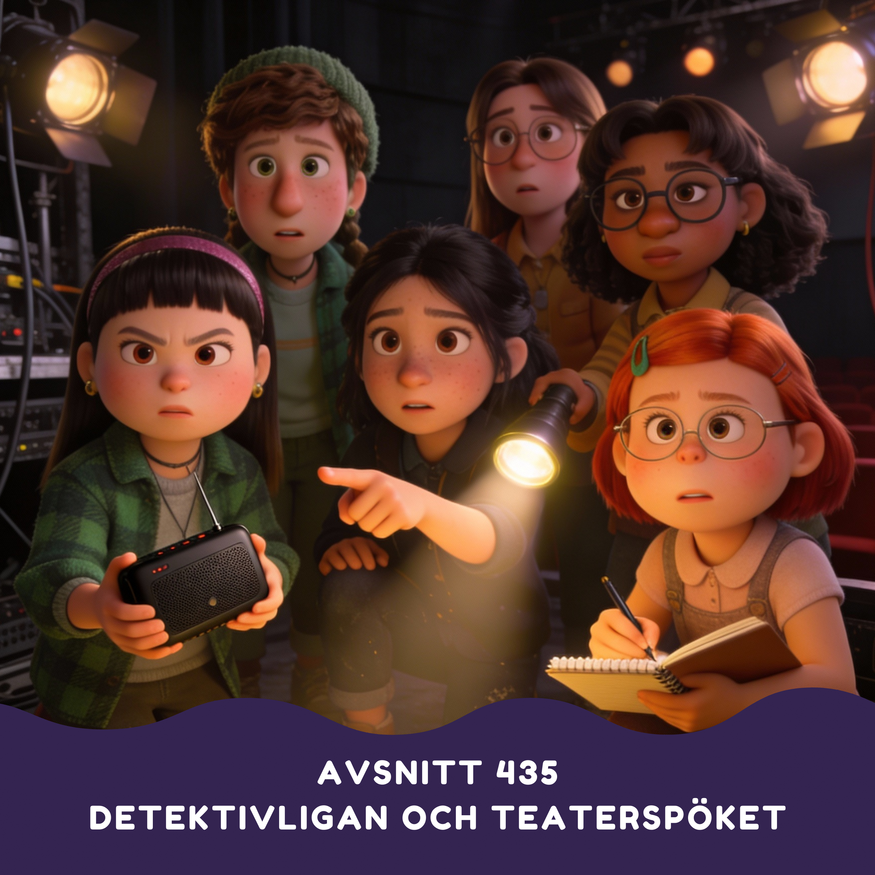 Detektivligan och teaterspöket