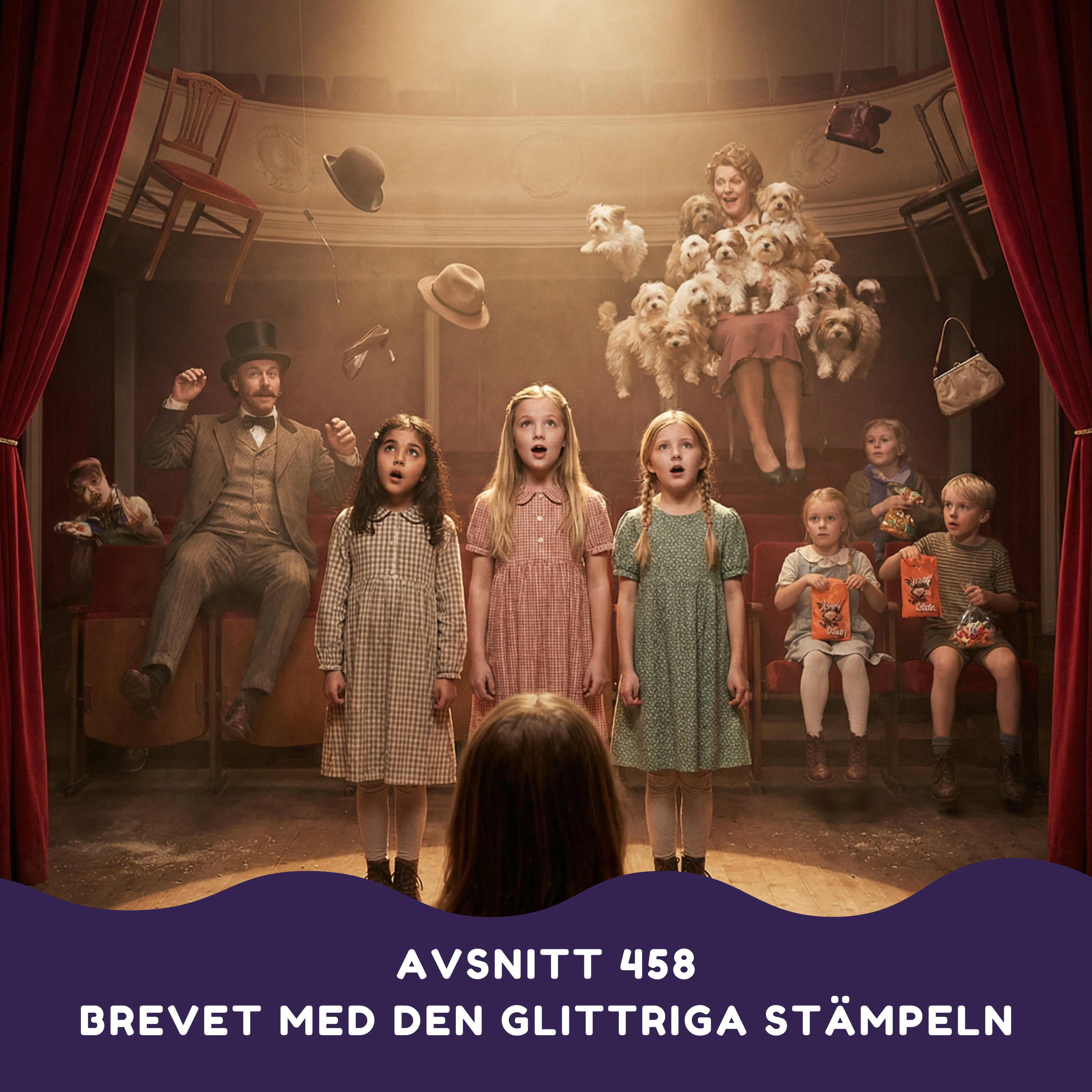 Brevet med den glittriga stämpeln