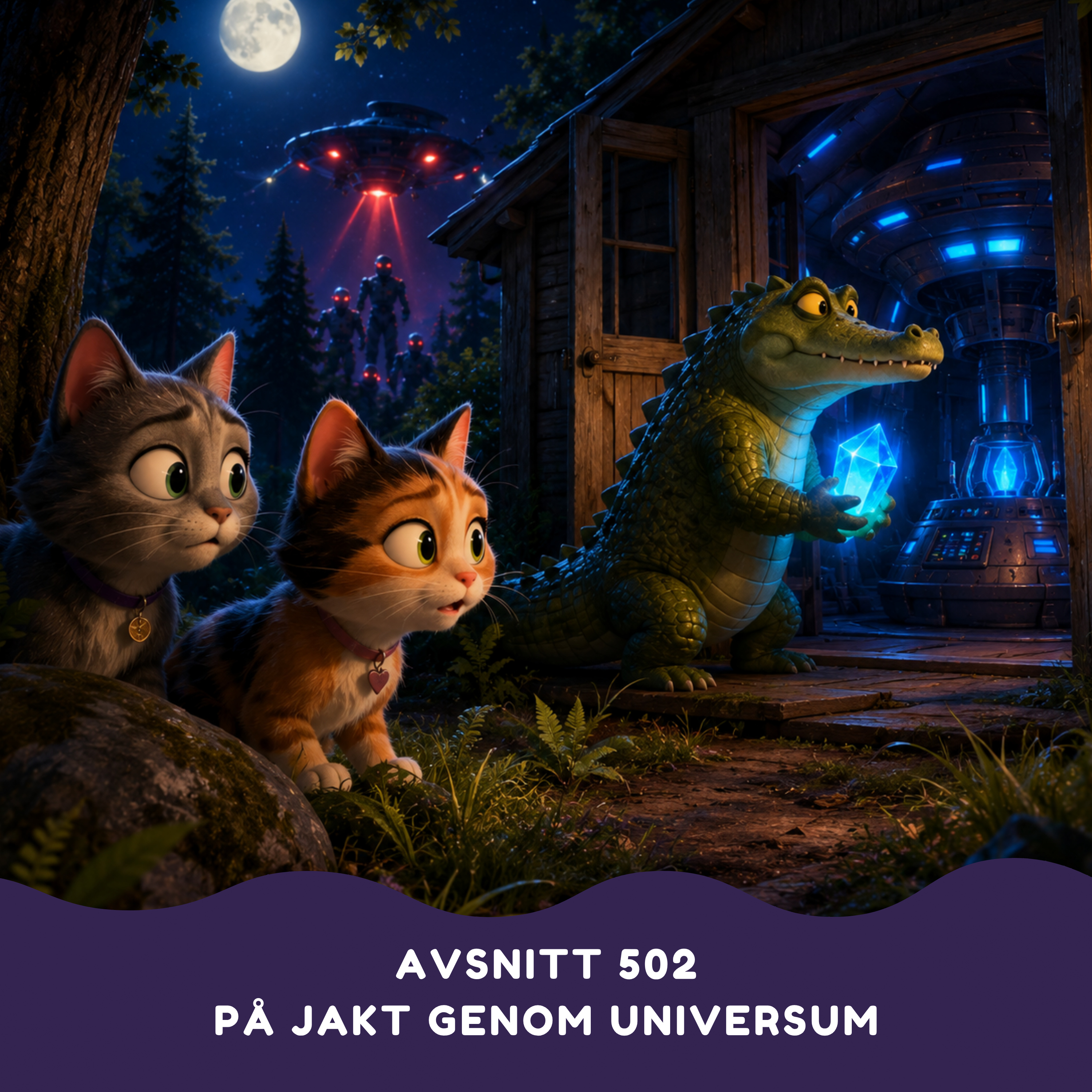 Matildus och Wilma på jakt genom universum