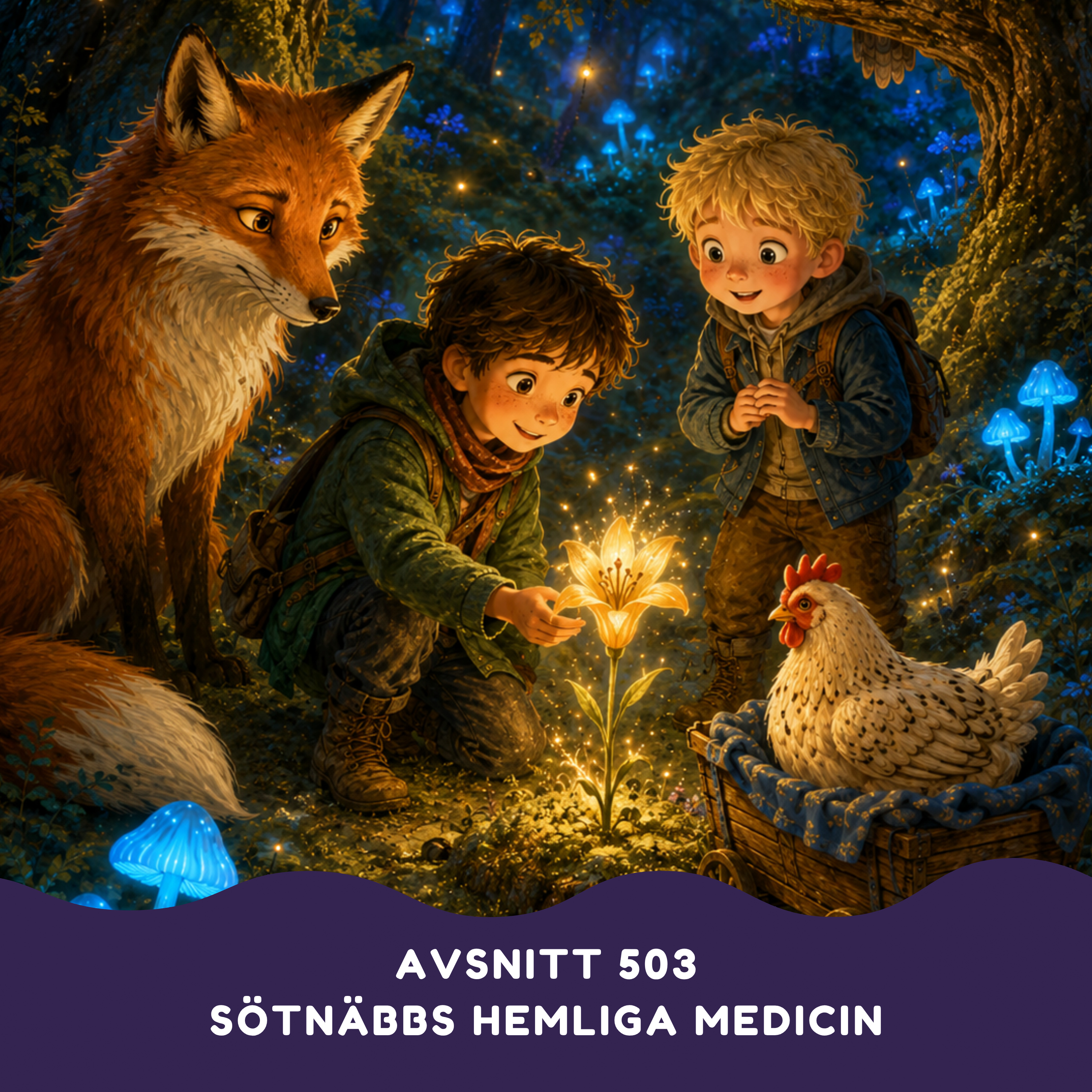 Noè, Valter och Sötnäbbs hemliga medicin