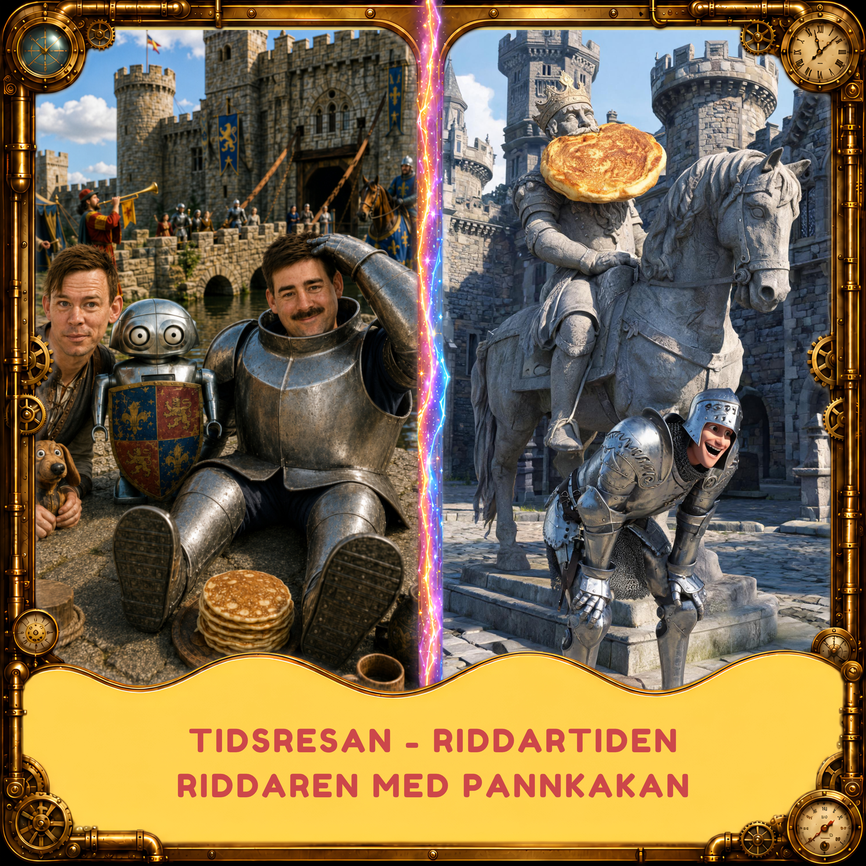 Riddaren med den rullande pannkakan