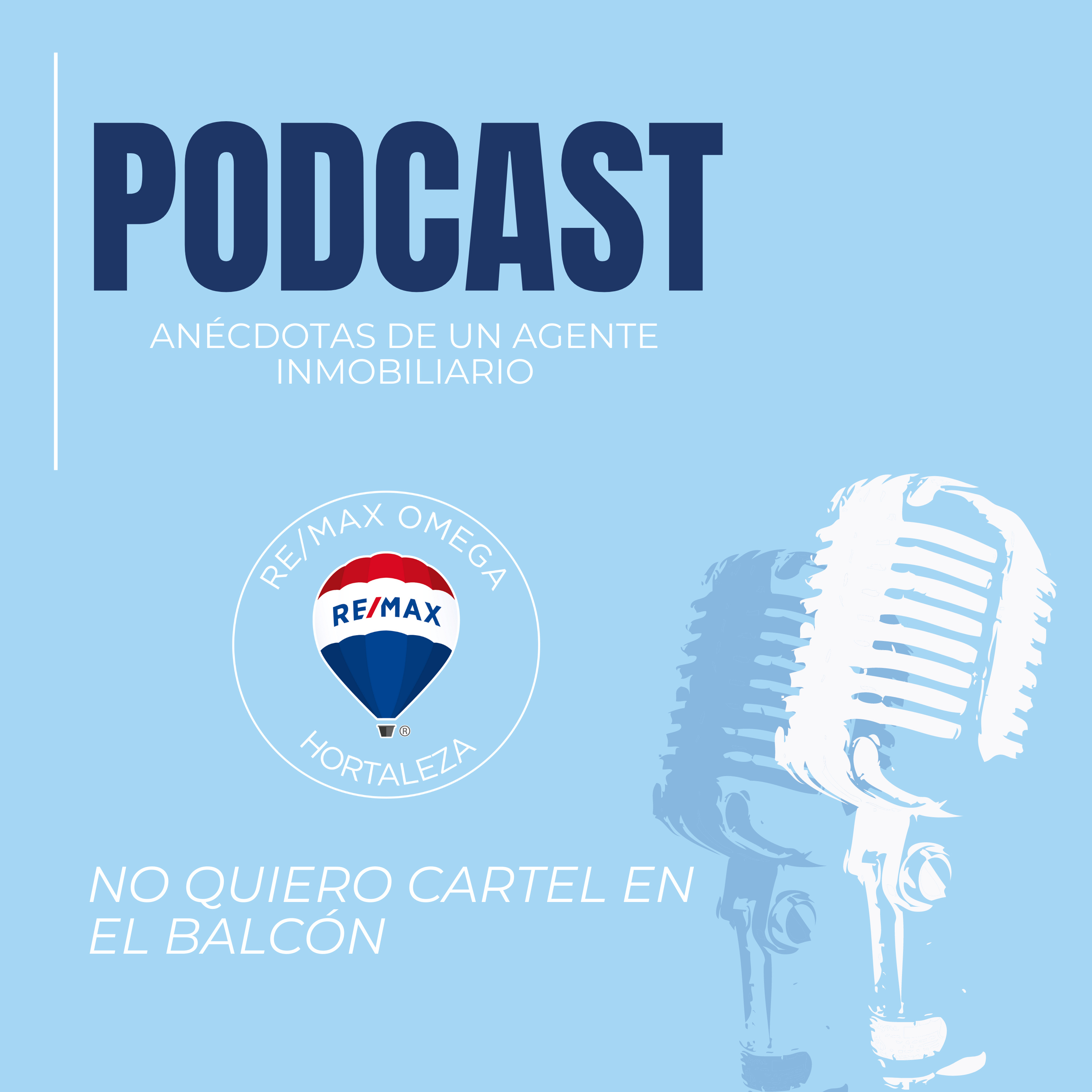 No quiero cartel en el balcón