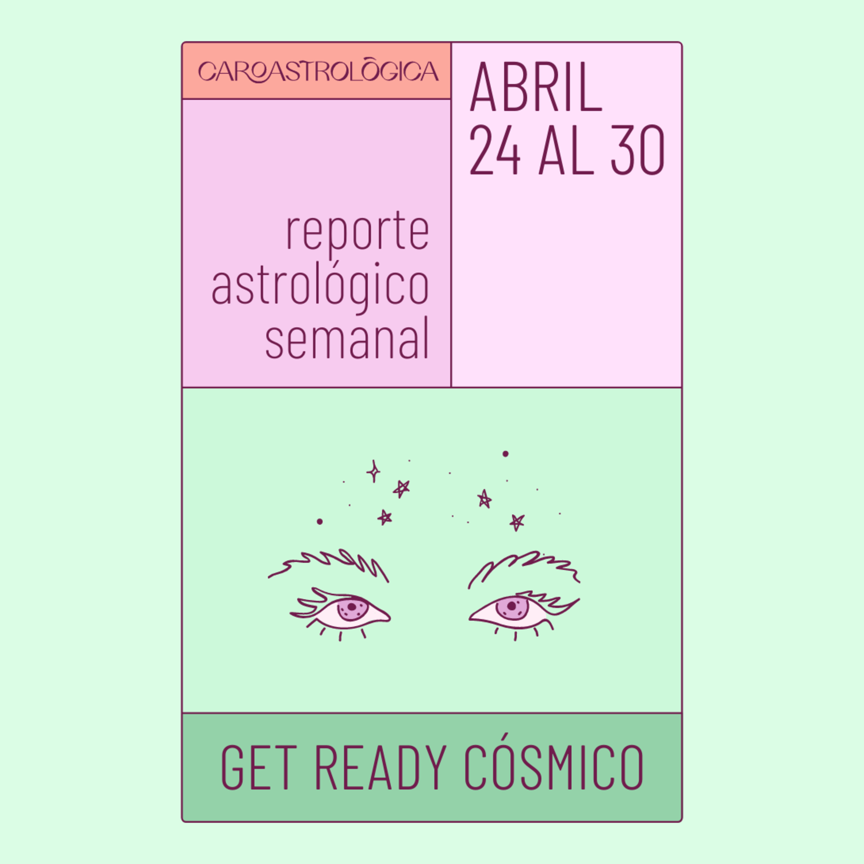 Get Ready Cósmico✨