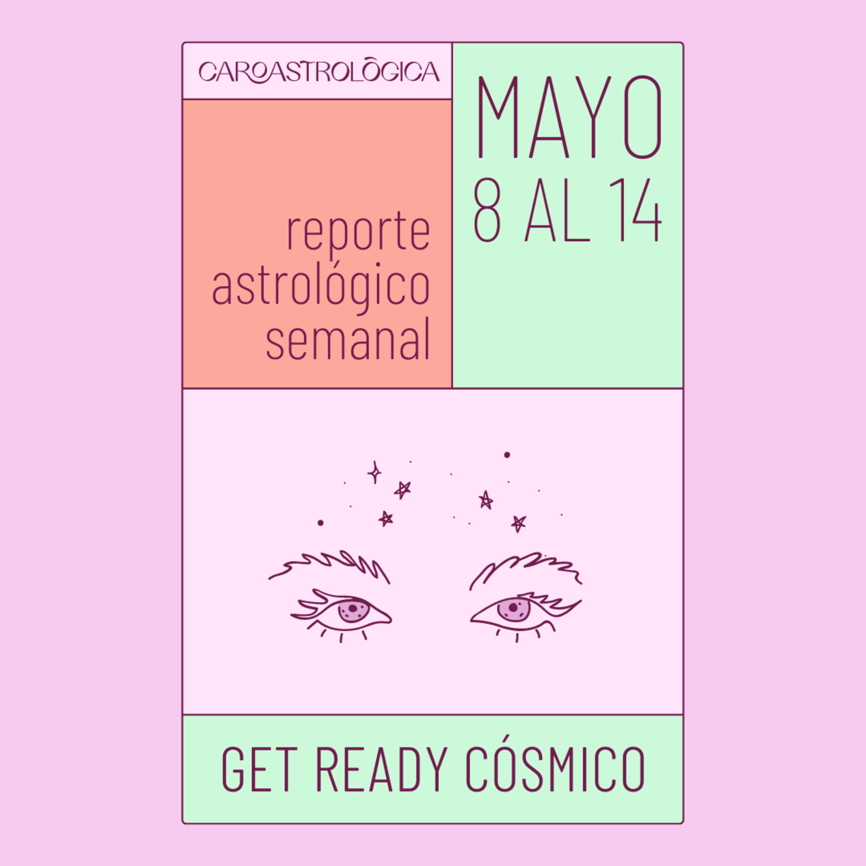 Get Ready Cósmico✨