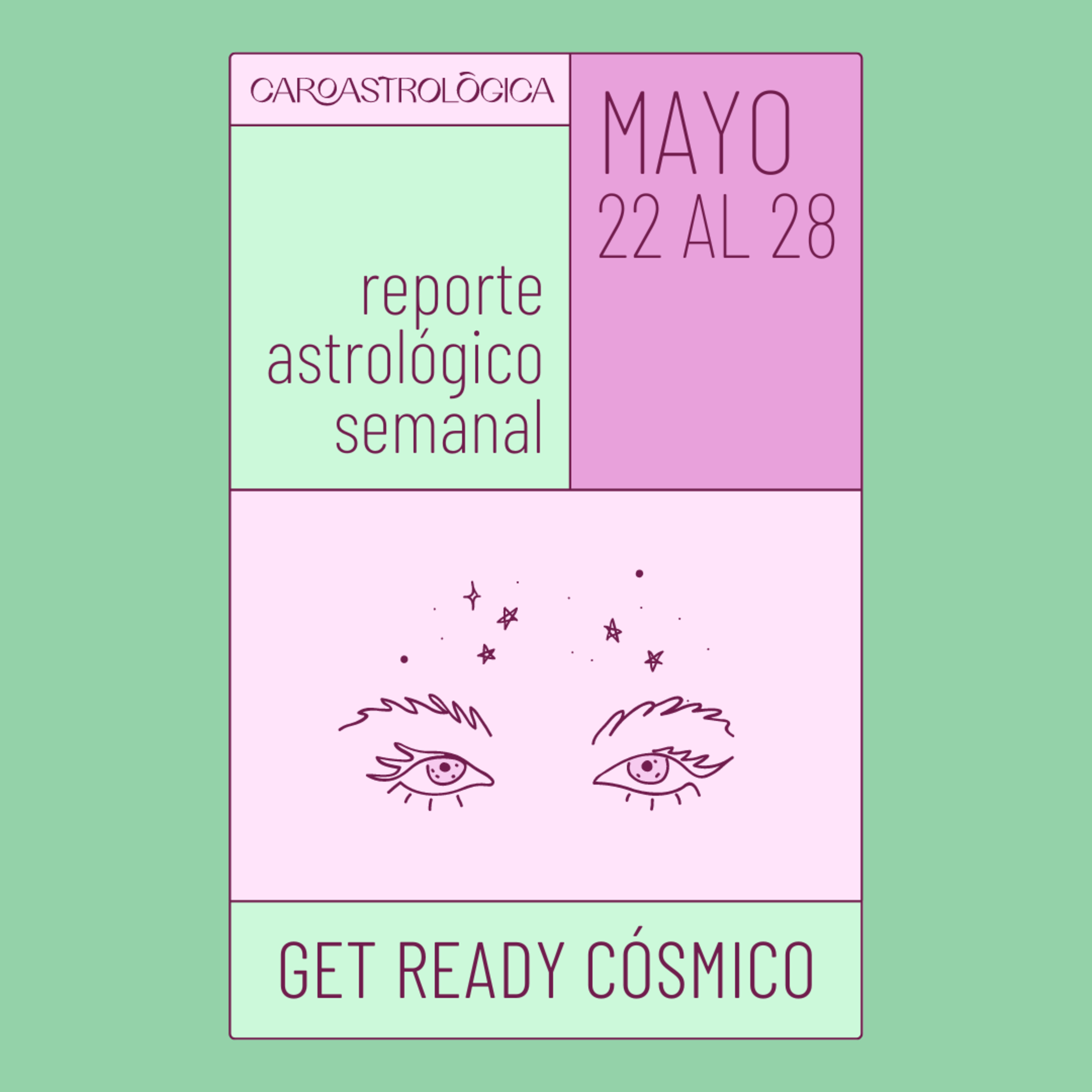 Get Ready Cósmico✨