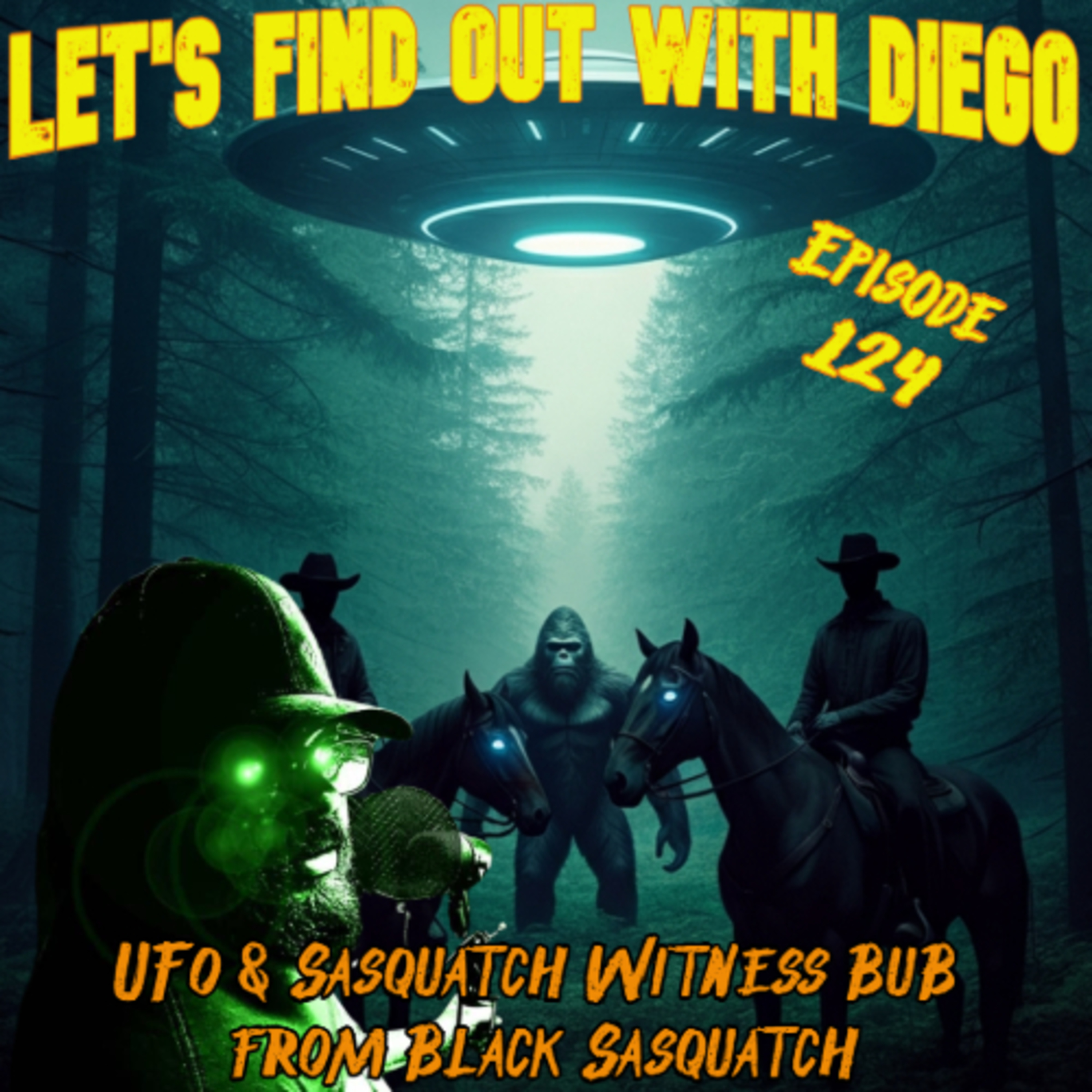 Episode 124: Bigfoot, UFOs, and Rock 'n' Roll? A Wild Ride with Black Sasquatch's Bub