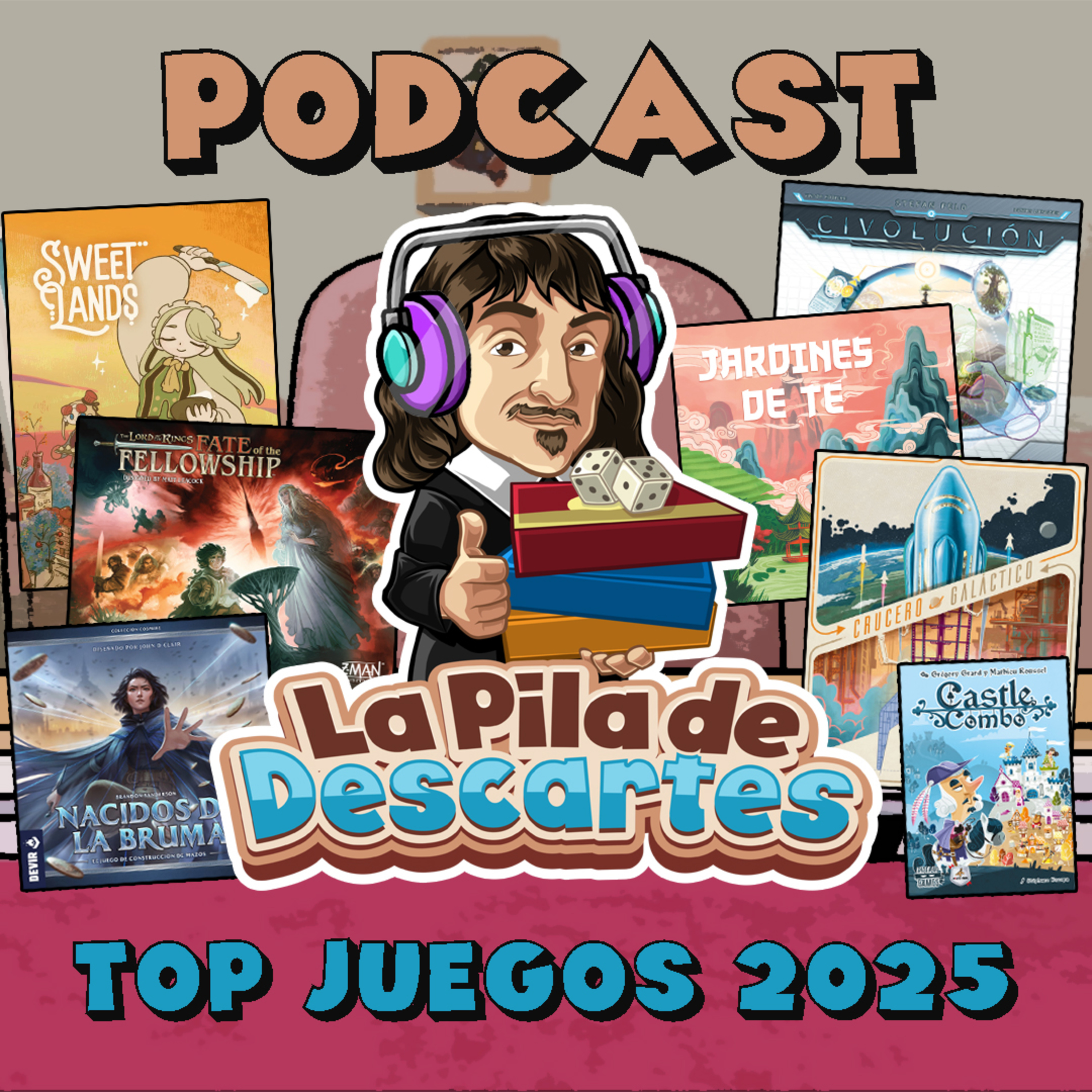 La Pila de Descartes #79 - TOP Lo Mejor de 2025 episode artwork