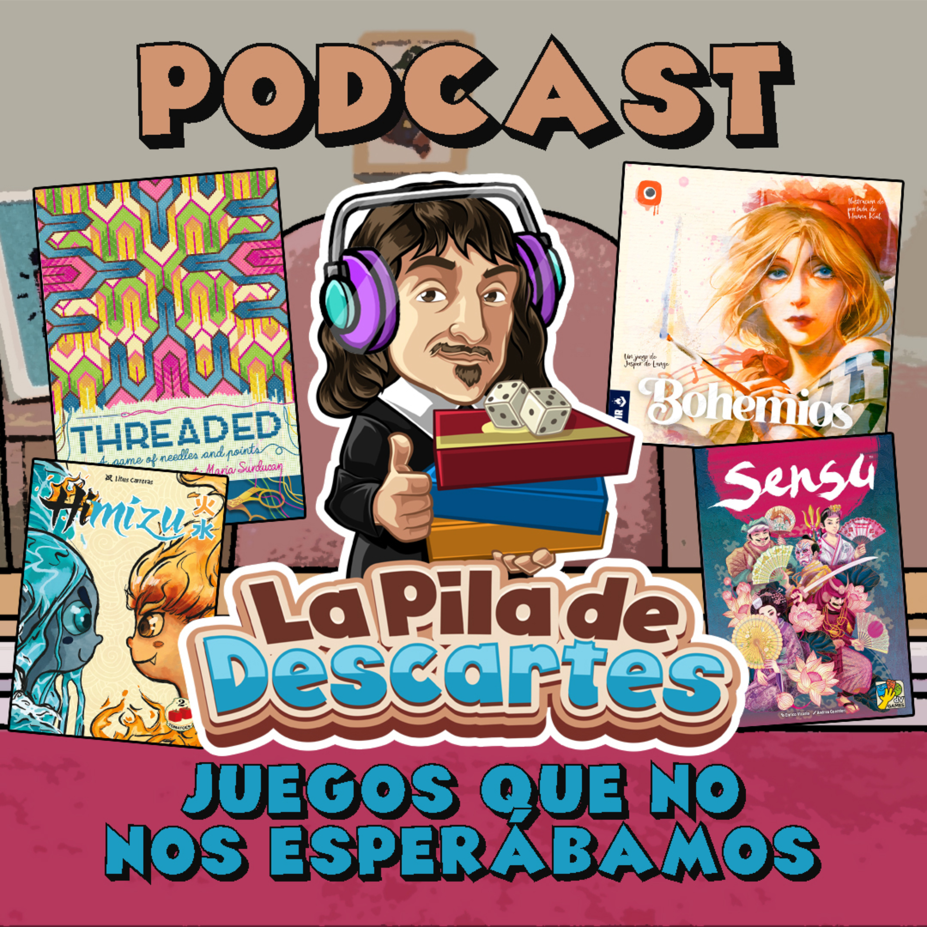 La Pila de Descartes #87 - Juegos que no nos esperábamos episode artwork