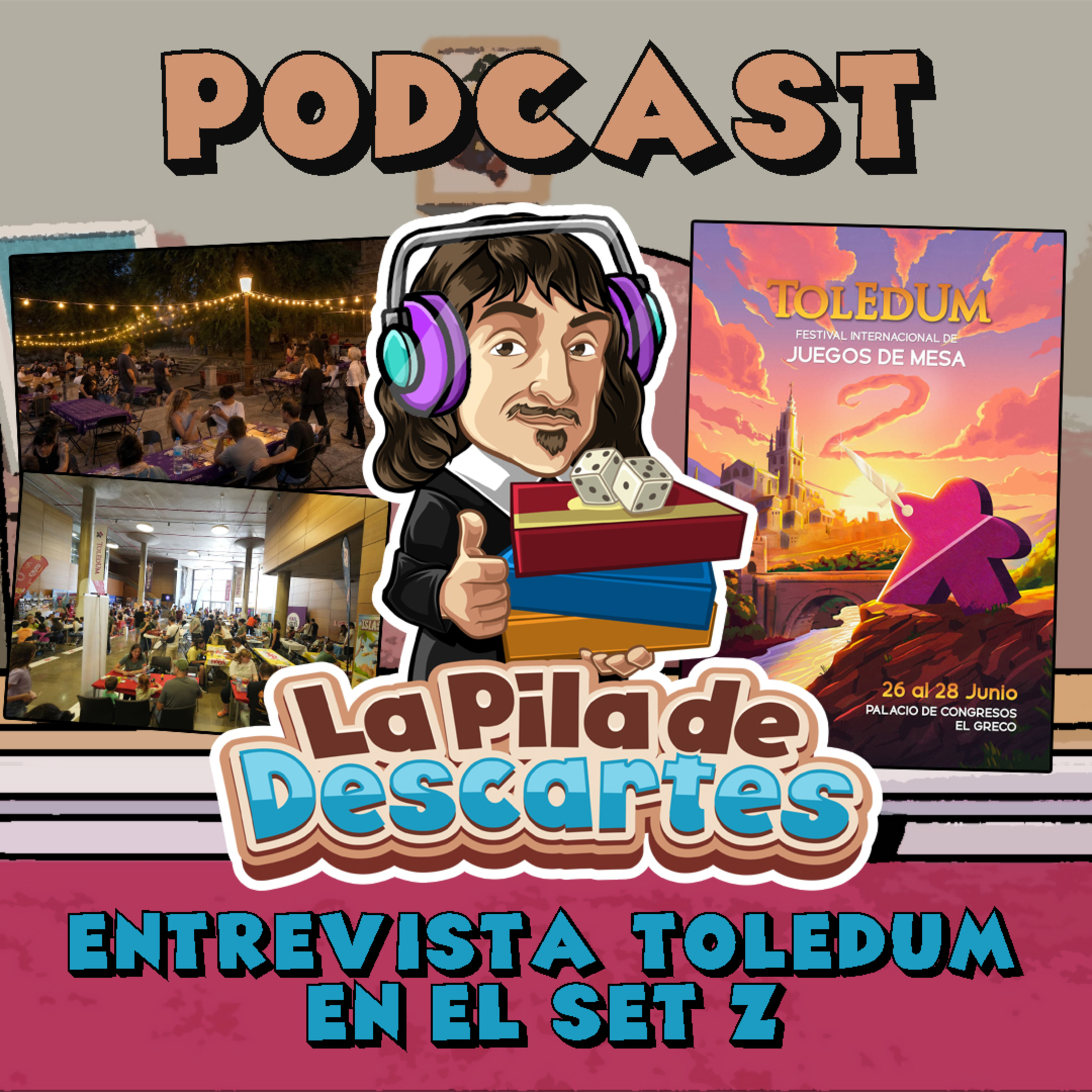 La Pila de Descartes #89 – Entrevista Toledum en el Set Z