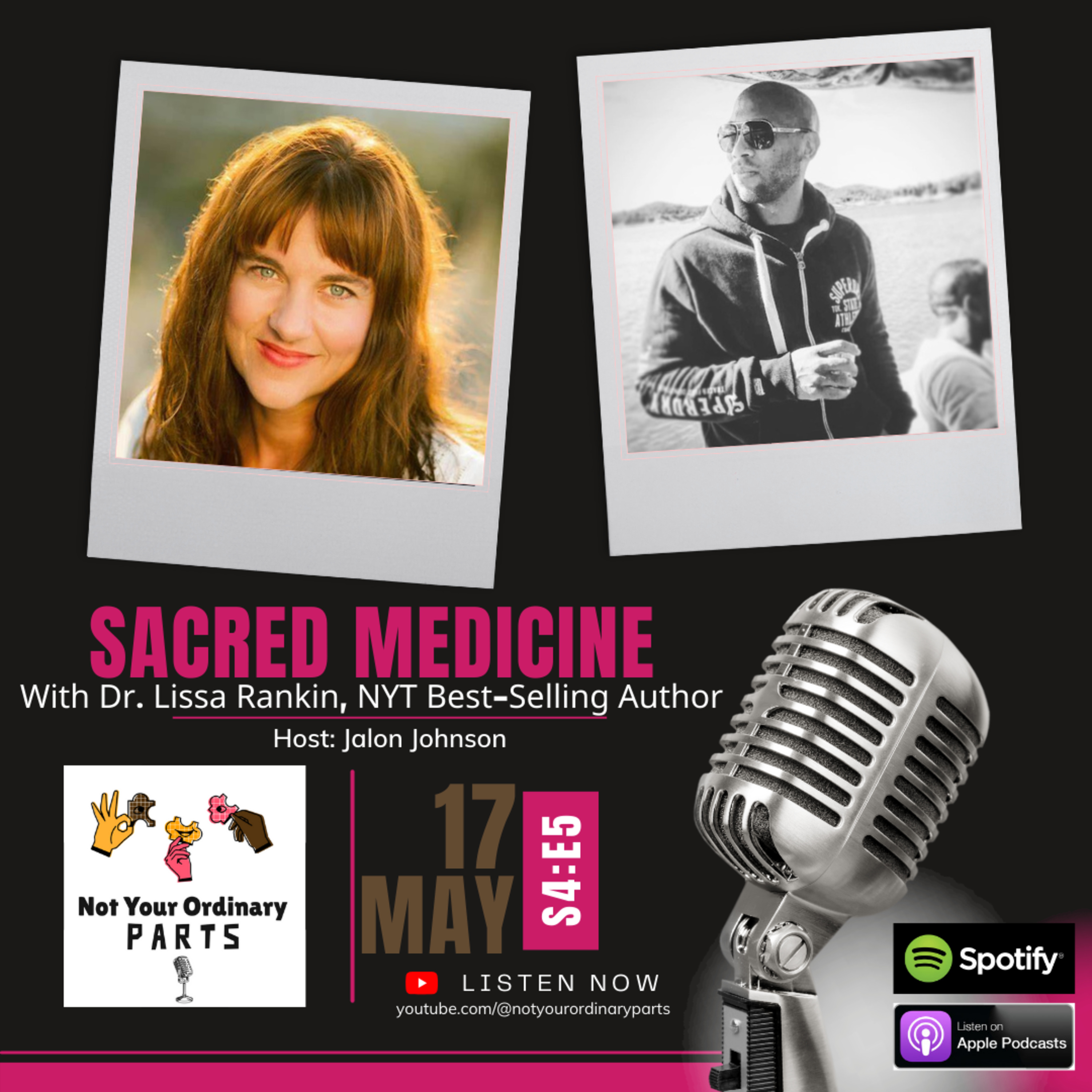 S4 Episode 5: Sacred Medicine with Dr. Lissa Rankin, NYT Best-Selling Author episode artwork