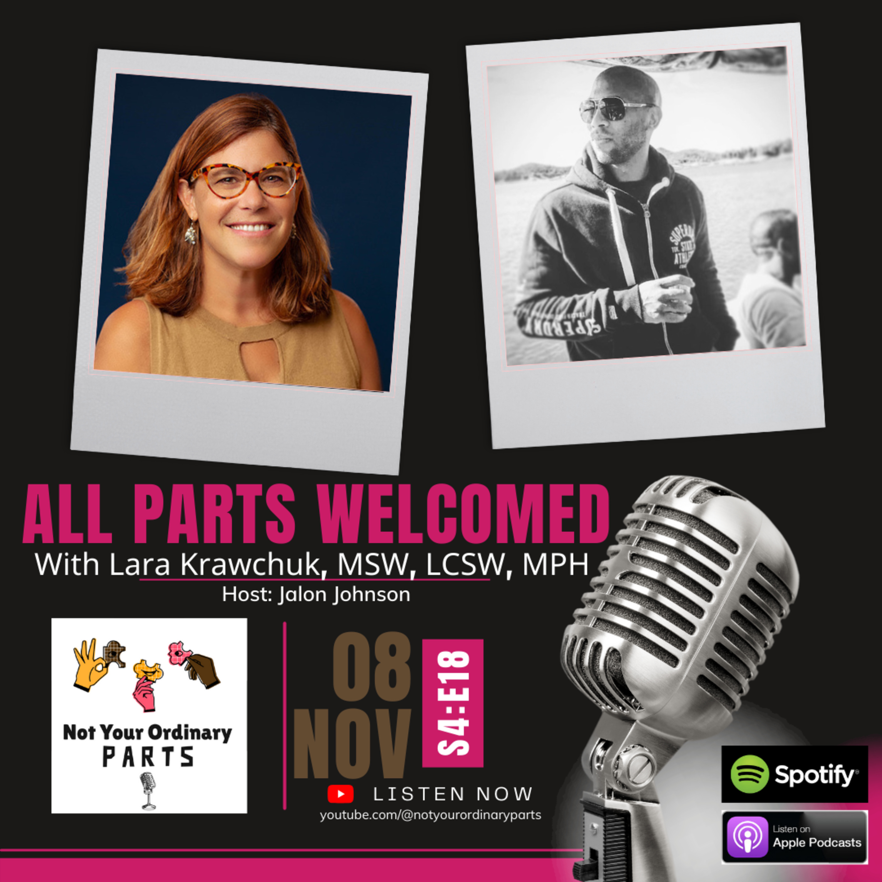 S4 Episode 18: All Parts Welcomed with Lara Krawchuk, MSW, LCSW, MPH  episode artwork