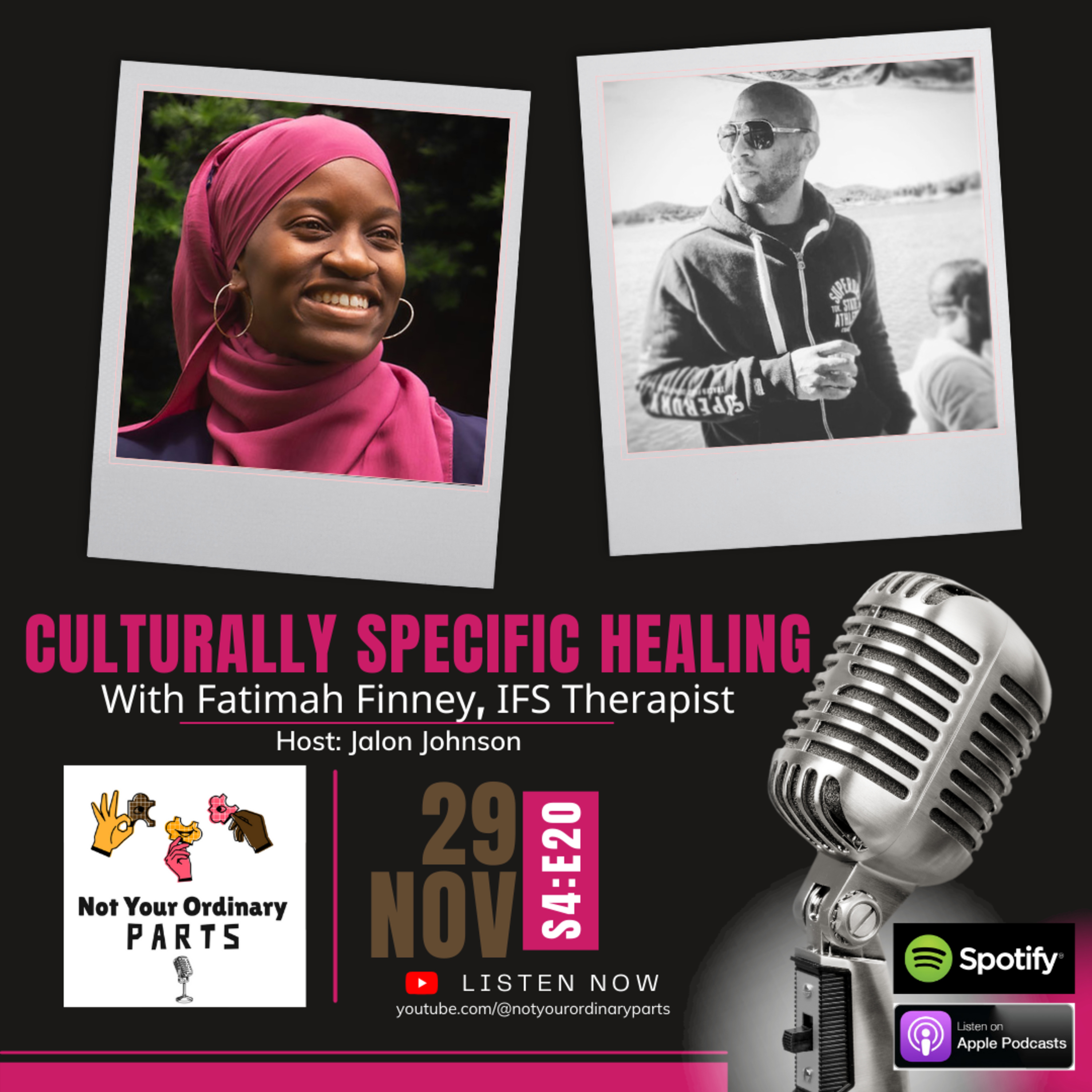 S4 Episode 20: Culturally Specific Healing with Fatimah Finney, IFS Therapist episode artwork