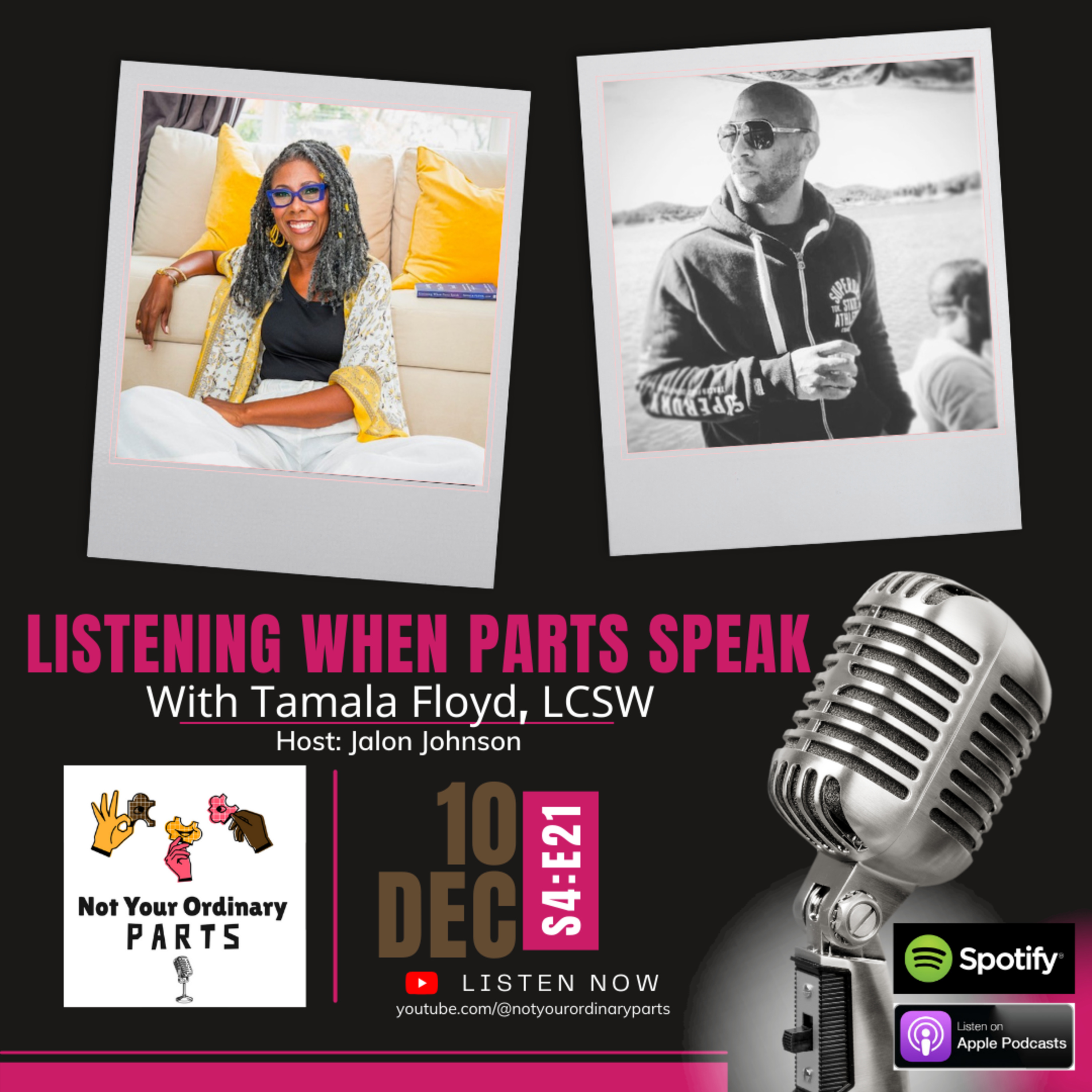 S4 Episode 21: Listening When Parts Speak with Tamala Floyd, LCSW episode artwork