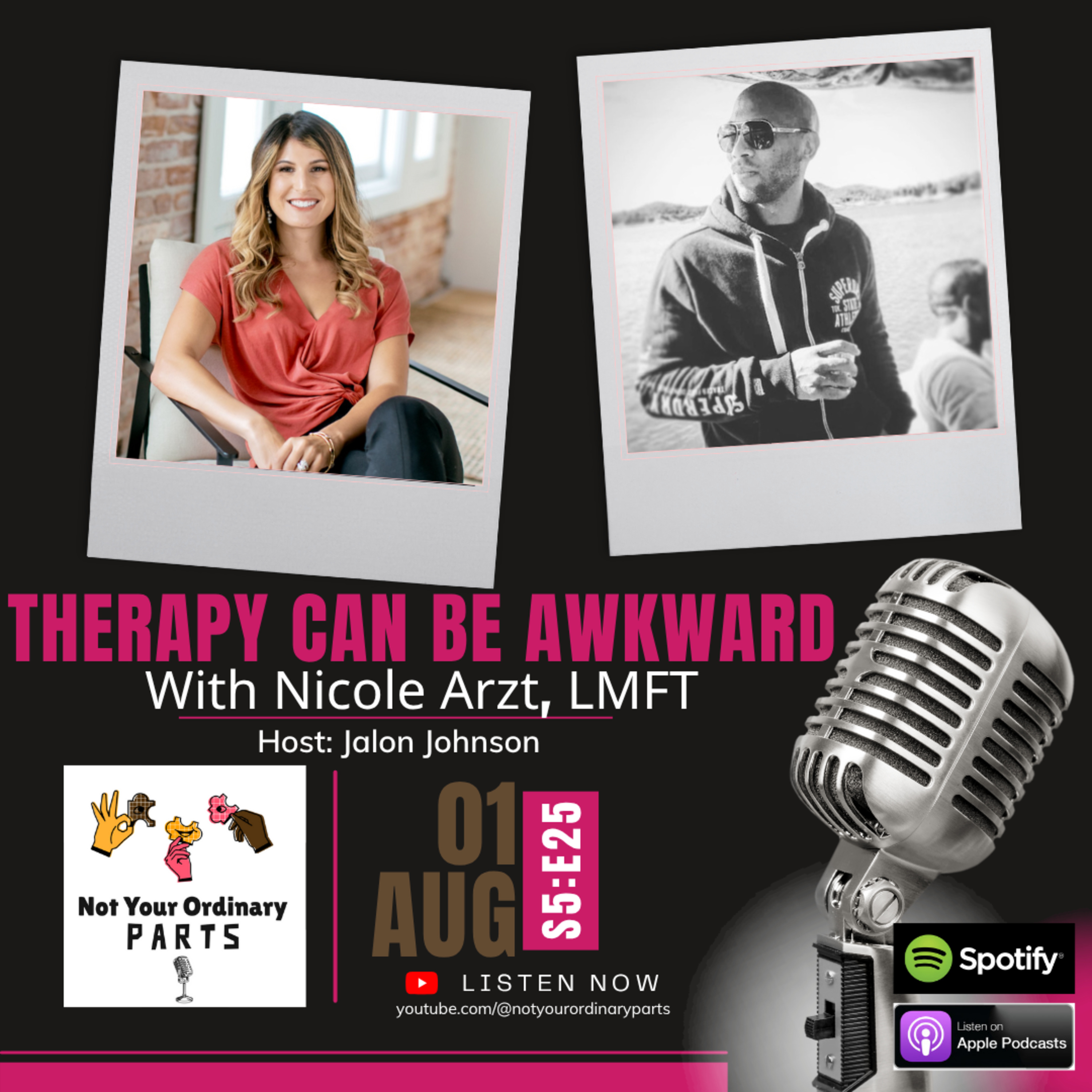 S5 Episode 25: Therapy Can Be Awkward with Nicole Arzt, LMFT episode artwork