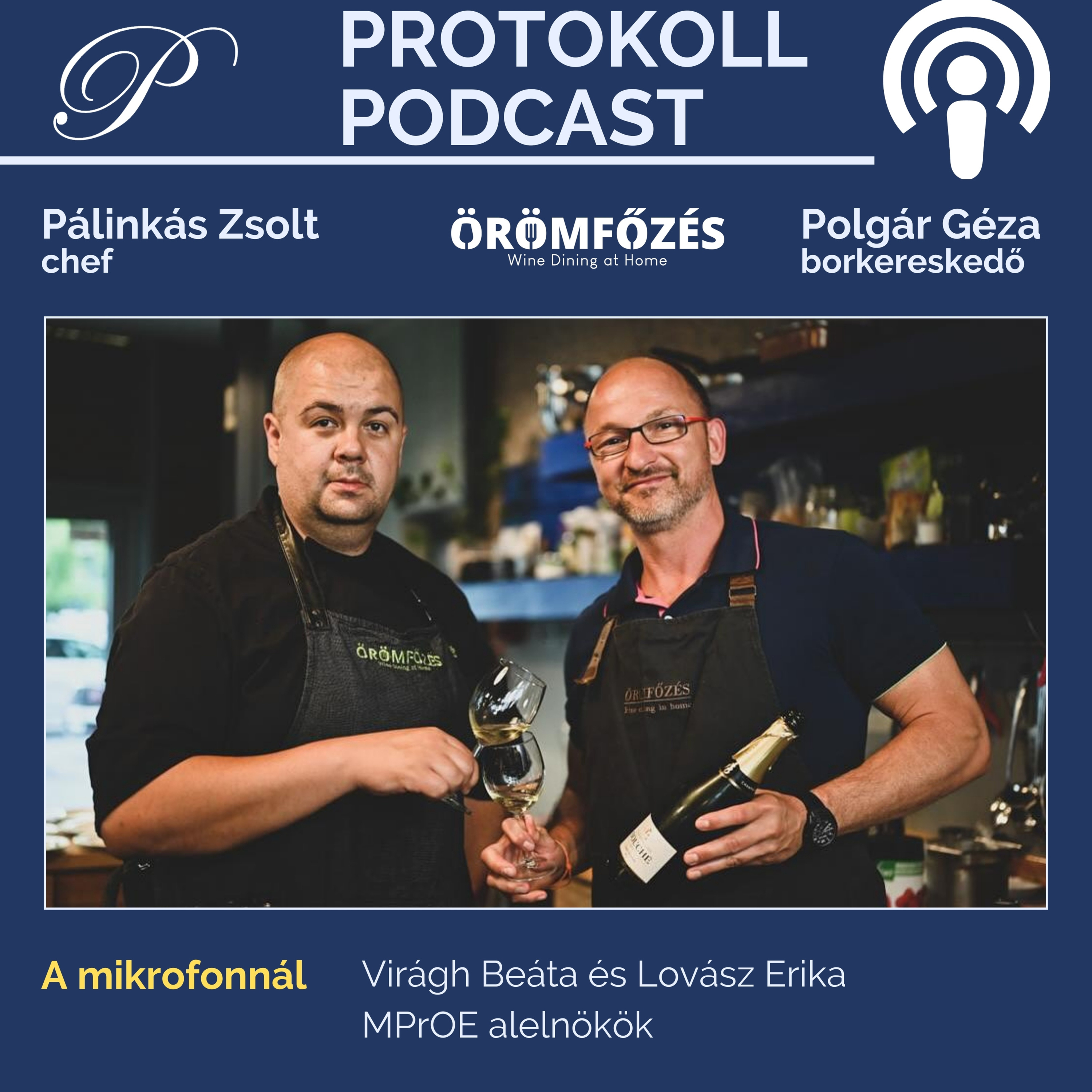 Örömfőzés: közösségi élmény finom falatokkal és egy pohár borral episode artwork