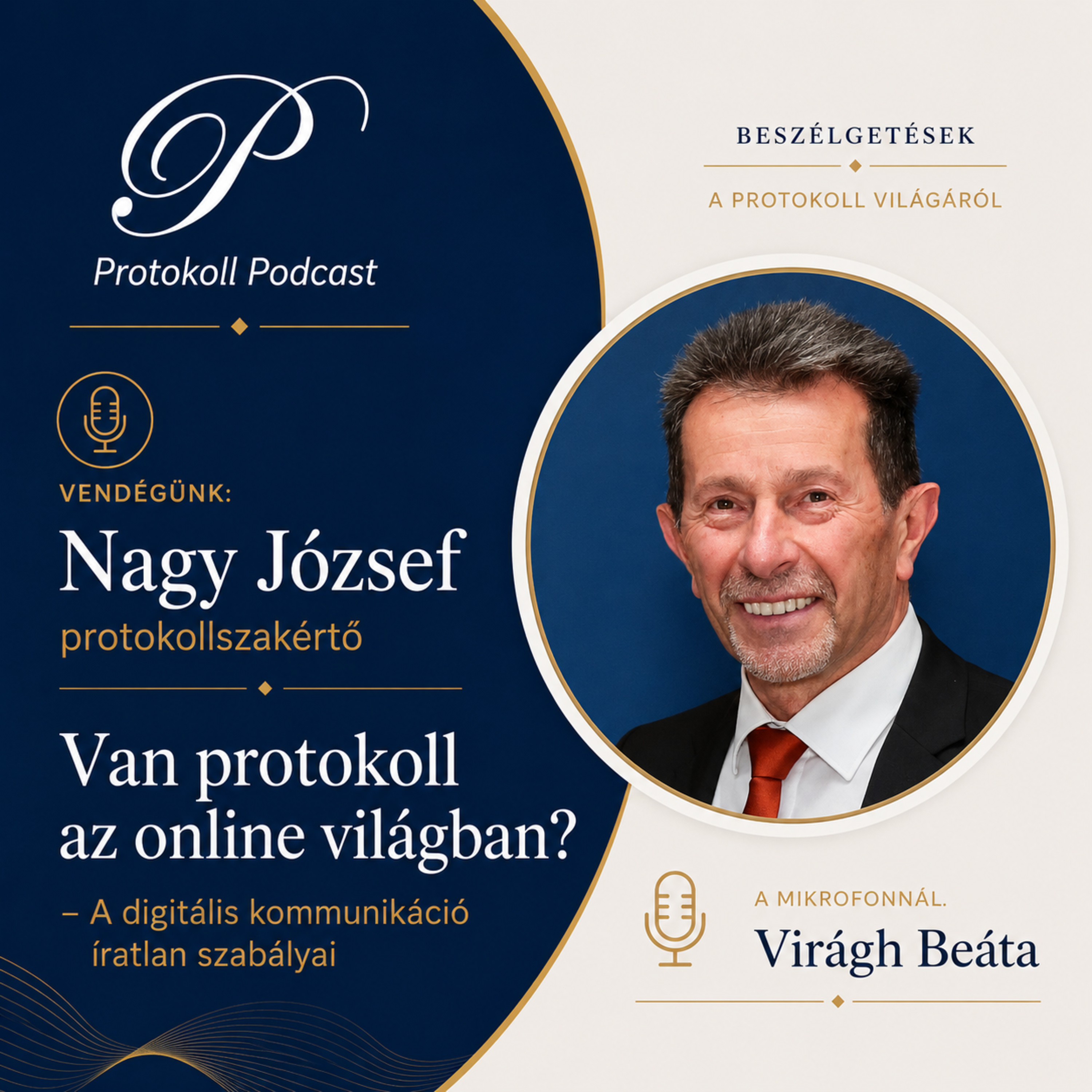 Van protokoll az online világban? – A digitális kommunikáció íratlan szabályai | Nagy József episode artwork