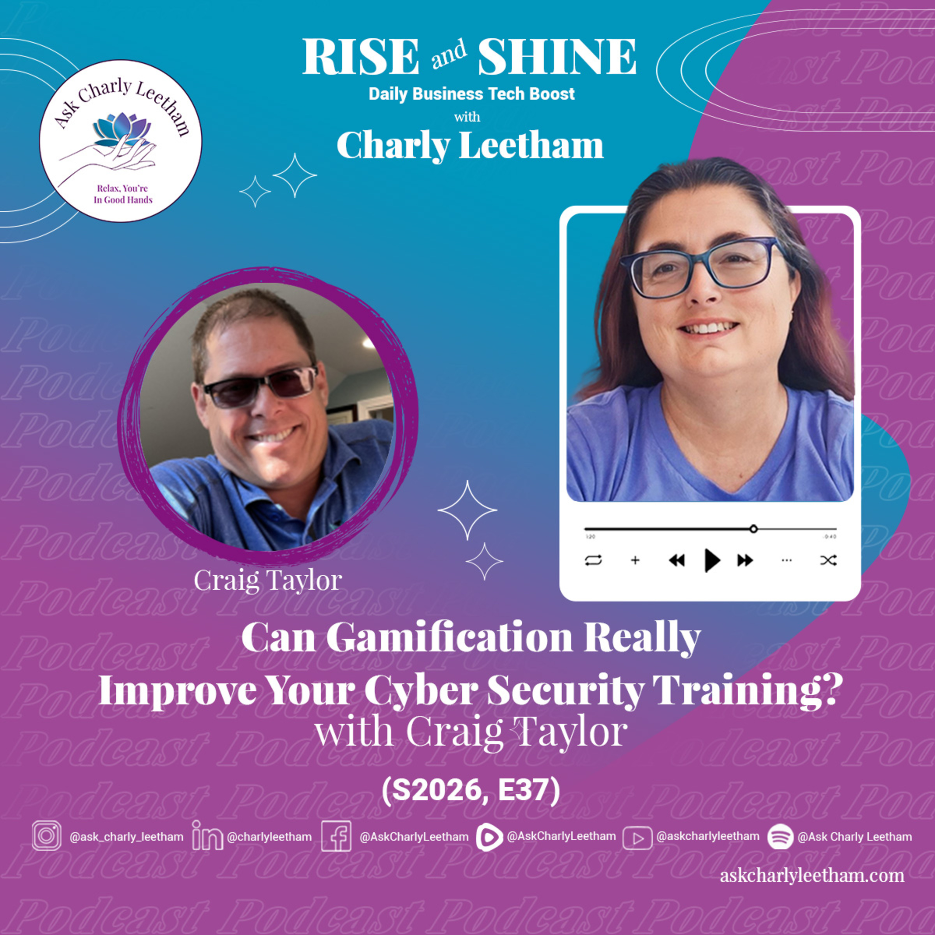 Can Gamification Really Improve Your Cyber Security Training? with Craig Taylor (E37, S2026)