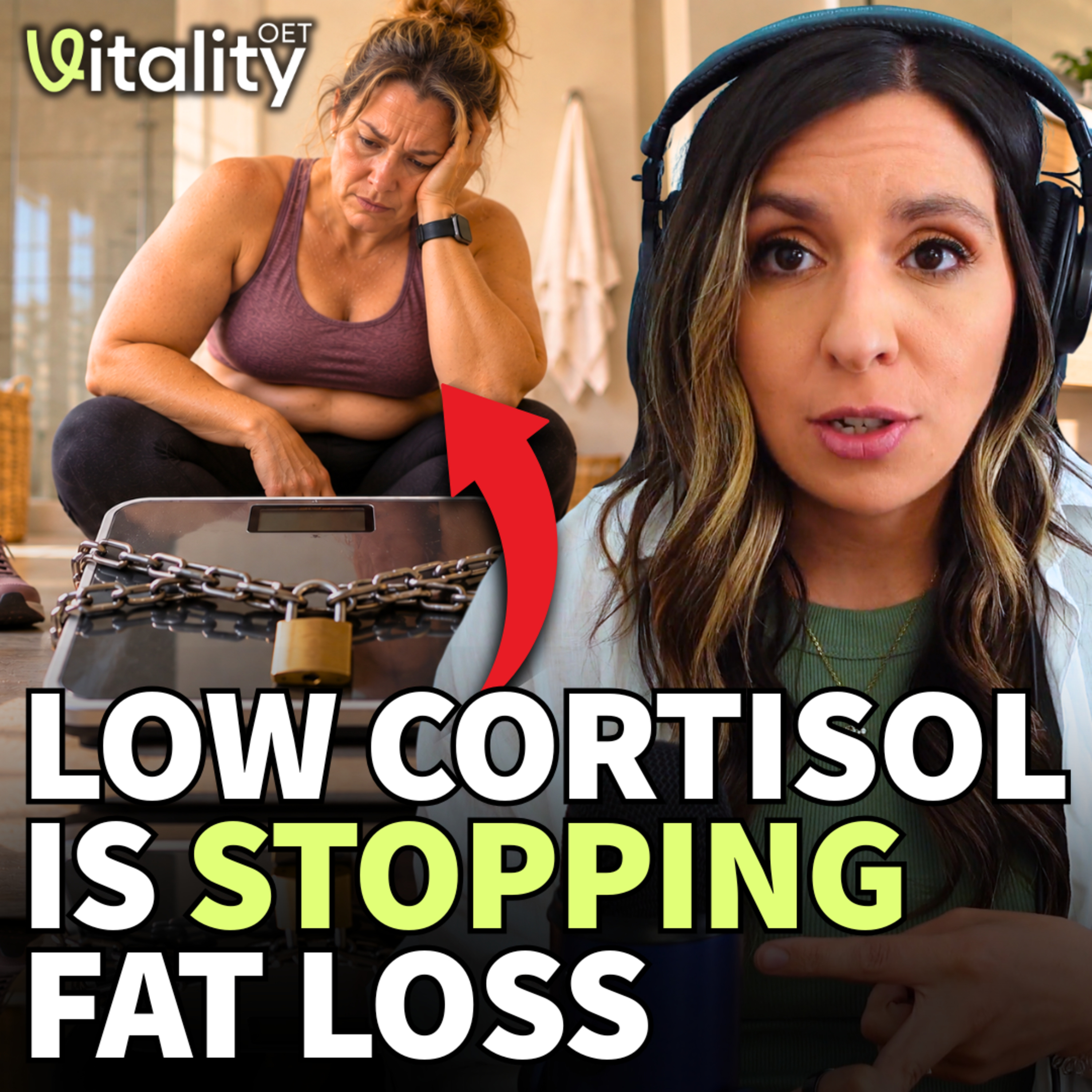 How to Lose Weight With Low Cortisol | MMP Ep. 340