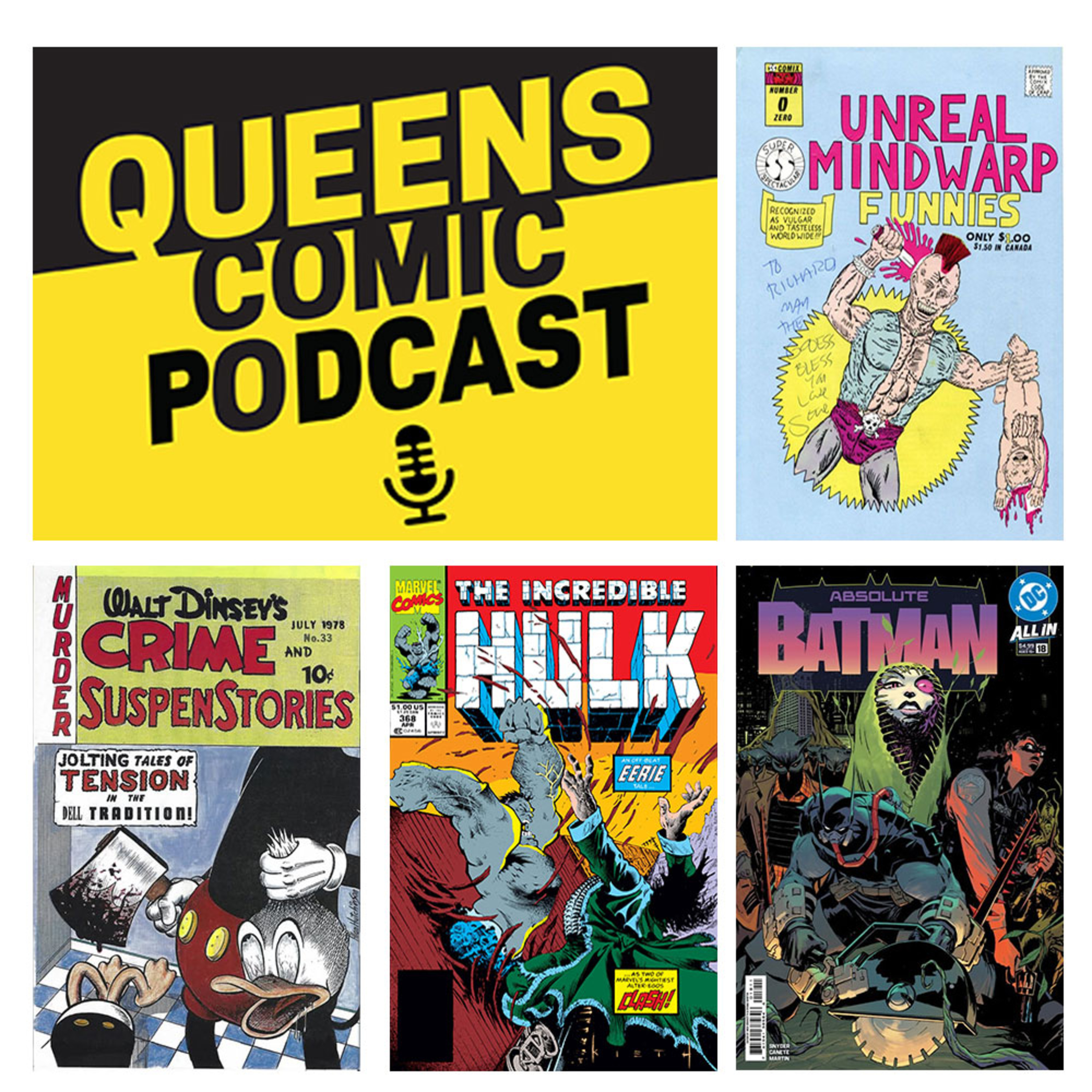 Queens Comic Podcast - Episode 72 - RIP Sam Kieth! episode artwork