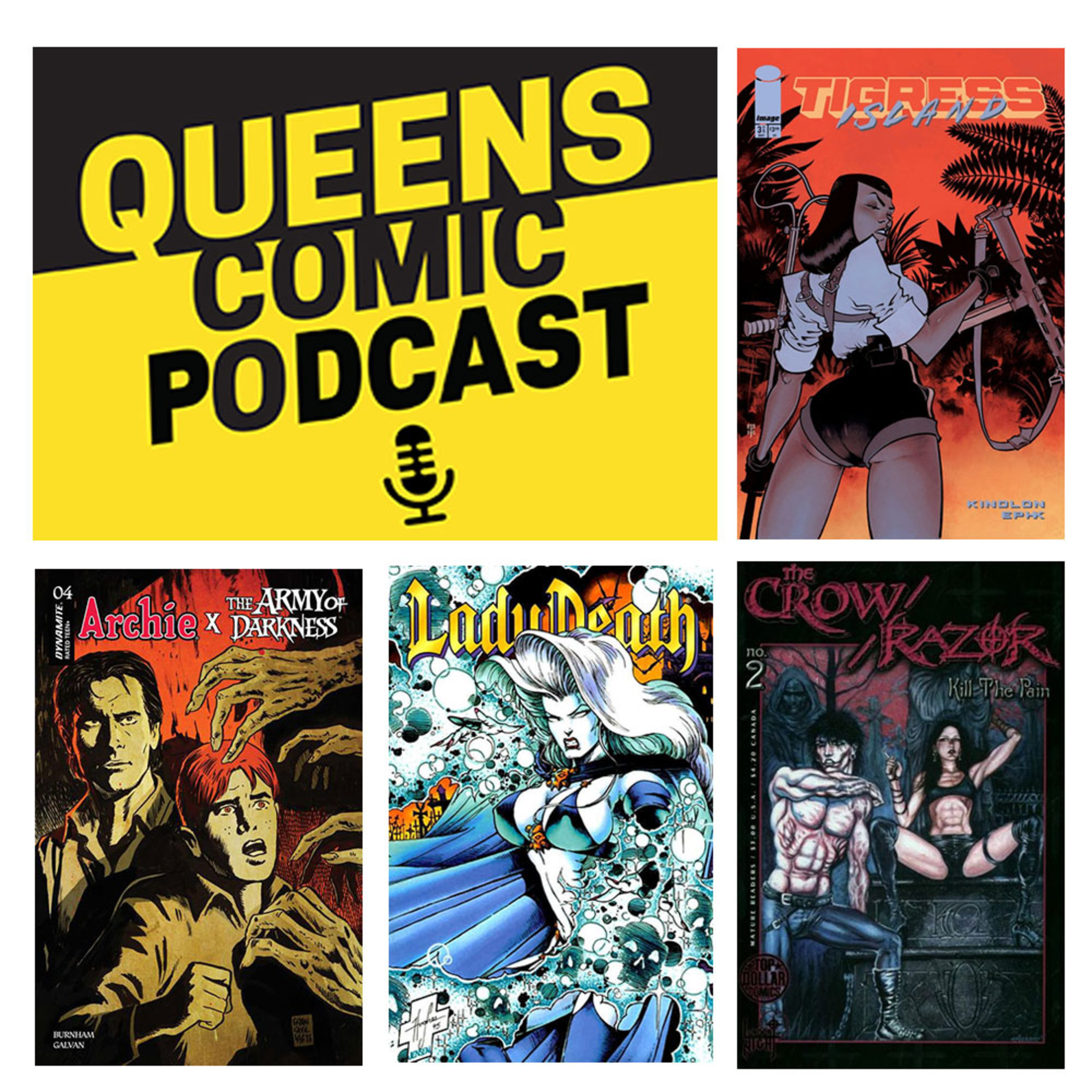 Queens Comic Podcast - Episode 75 - The Lorenzo Lamas Spectacular! episode artwork