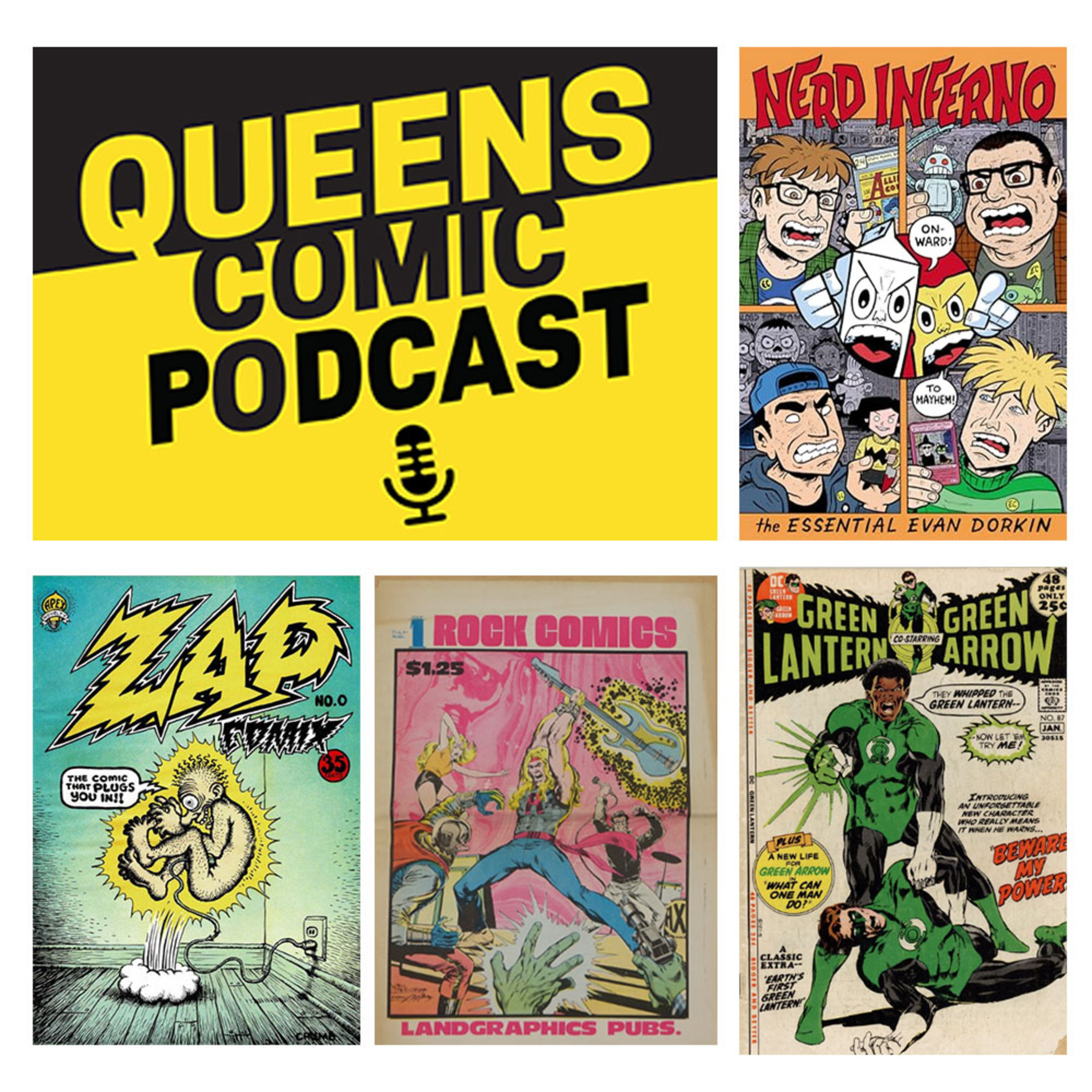 Queens Comic Podcast - Episode 76 - The True Crime Special! episode artwork