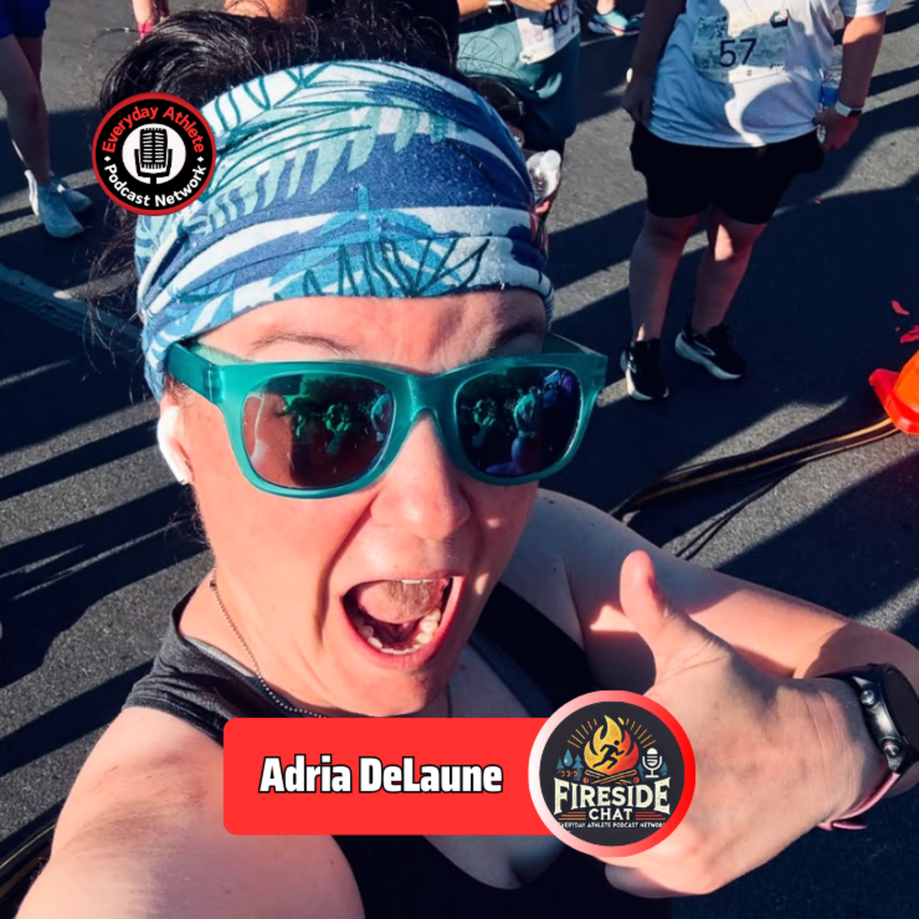 Adria DeLaune on Running, Community & Perseverance | Fireside Chat episode artwork