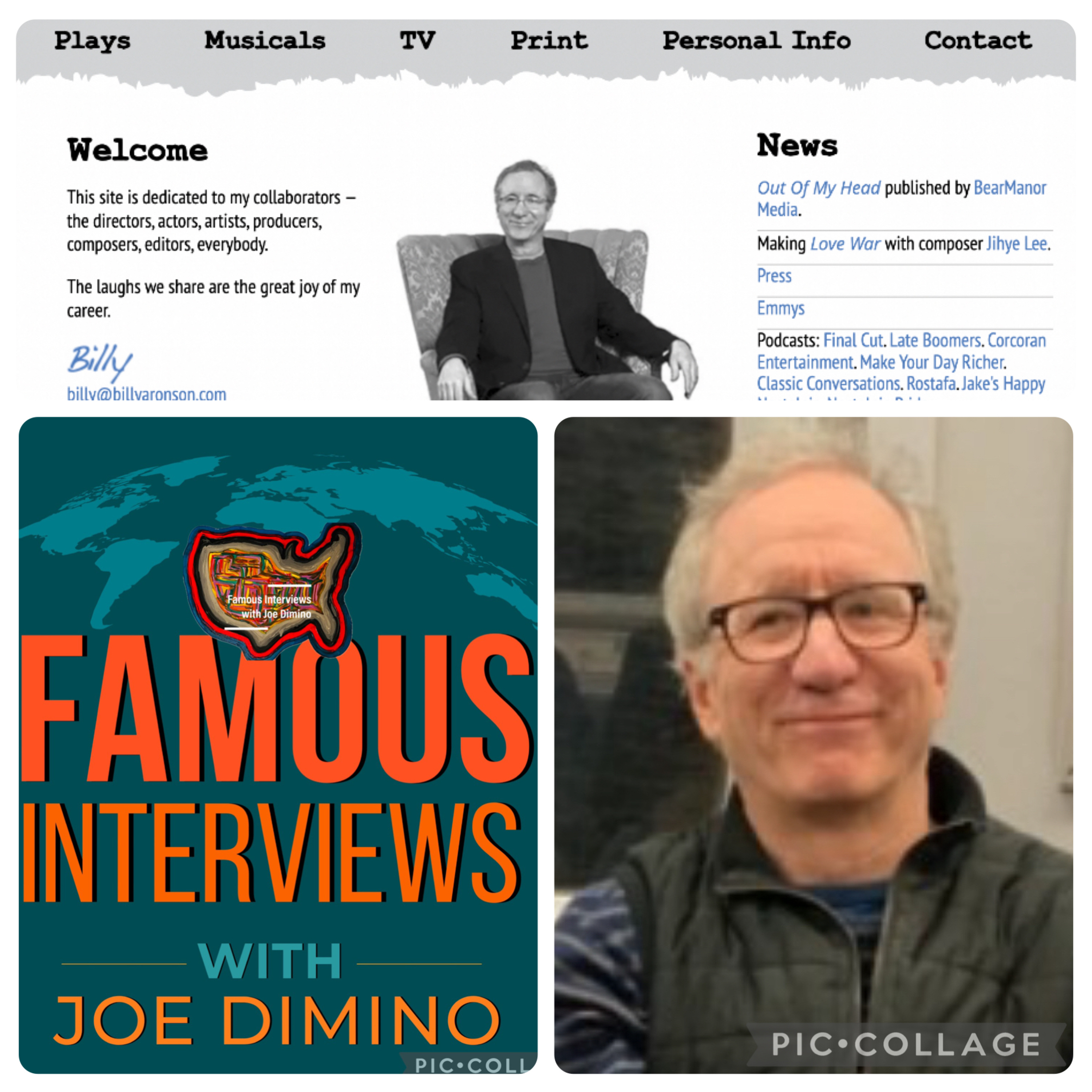 Famous Interviews with Joe Dimino