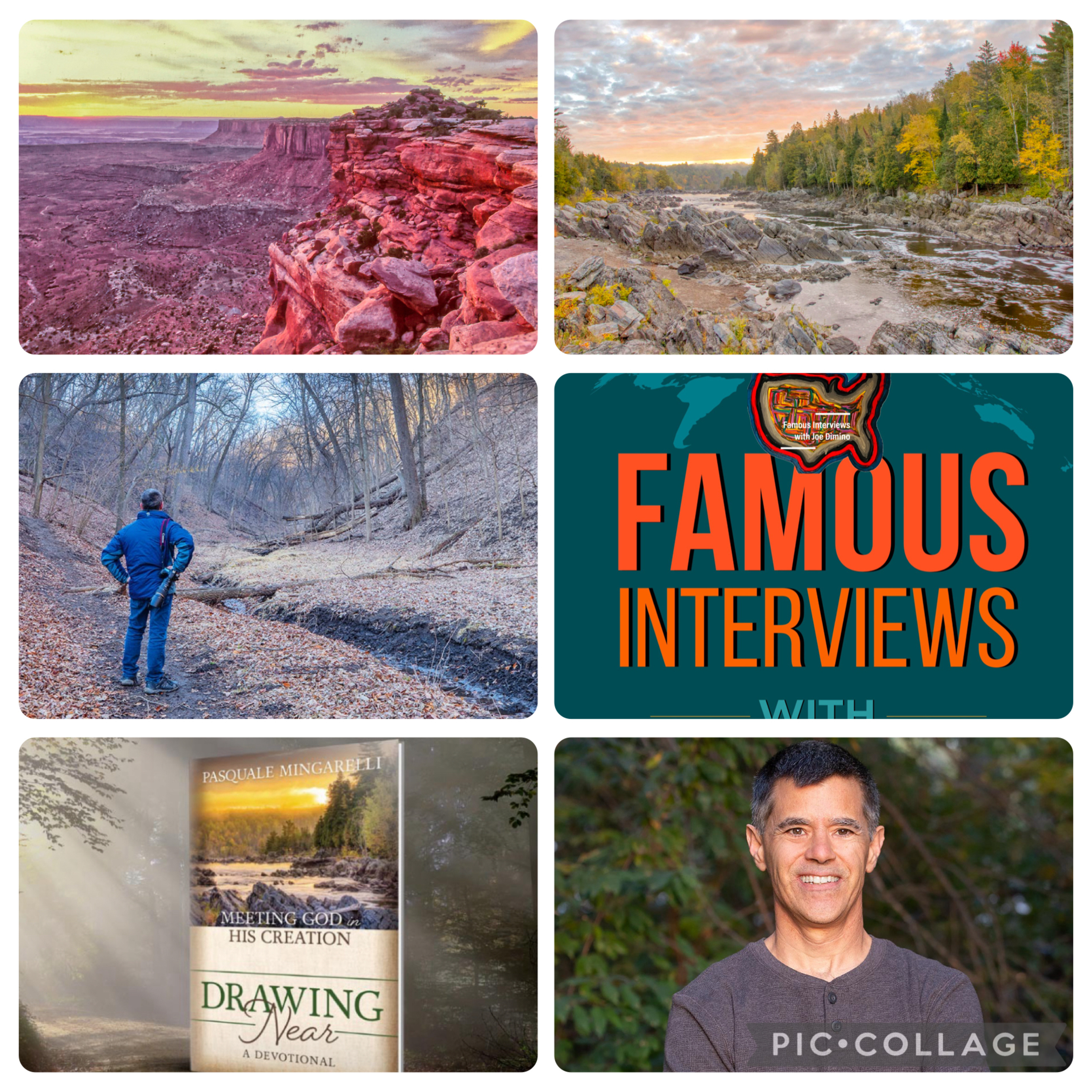 Author, Speaker and Photographer Helping People Draw Near to God Pasquale Mingarelli