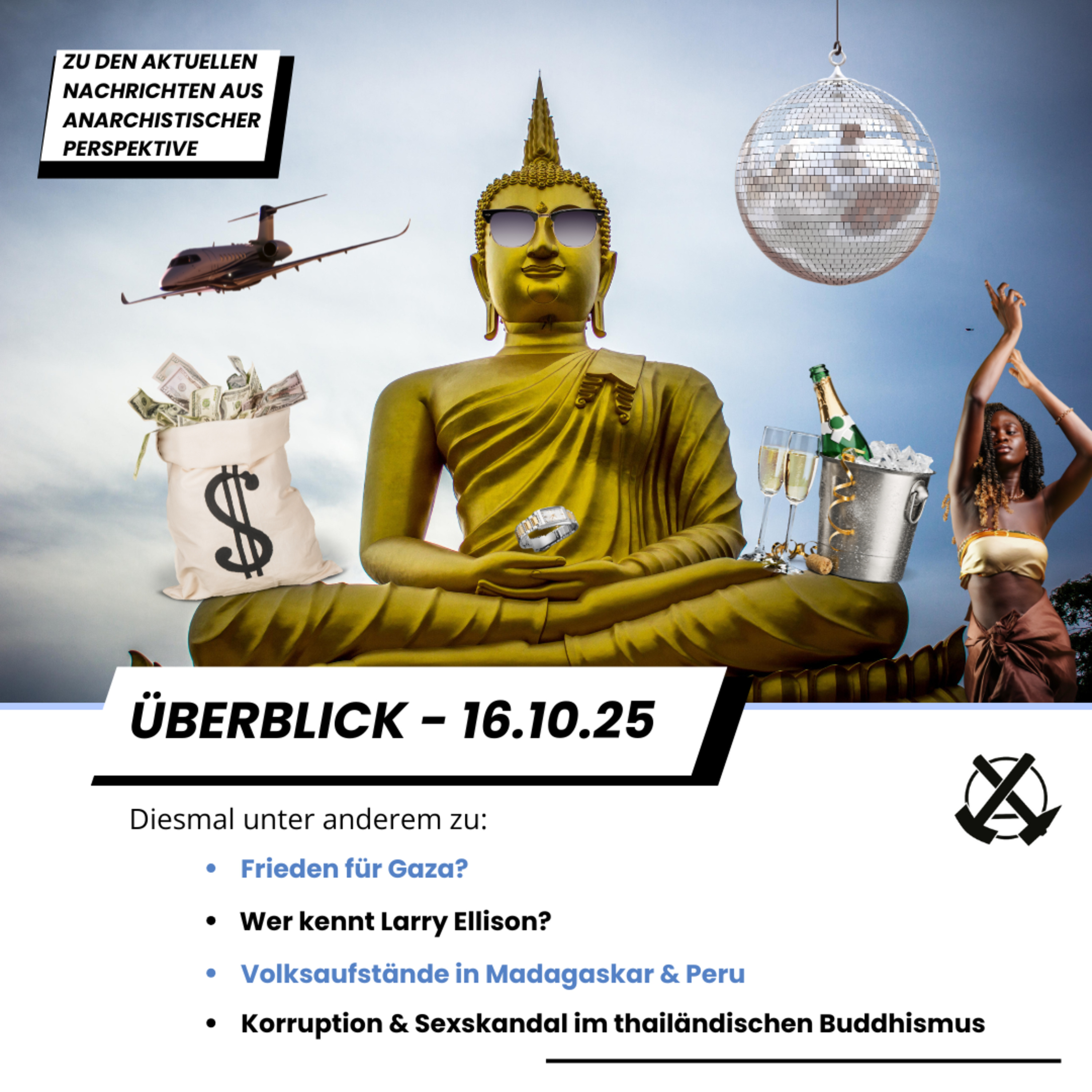 Überblick: Frieden für Gaza? Volksaufstände in Madagaskar & Peru - Wer kennt Larry Ellison?