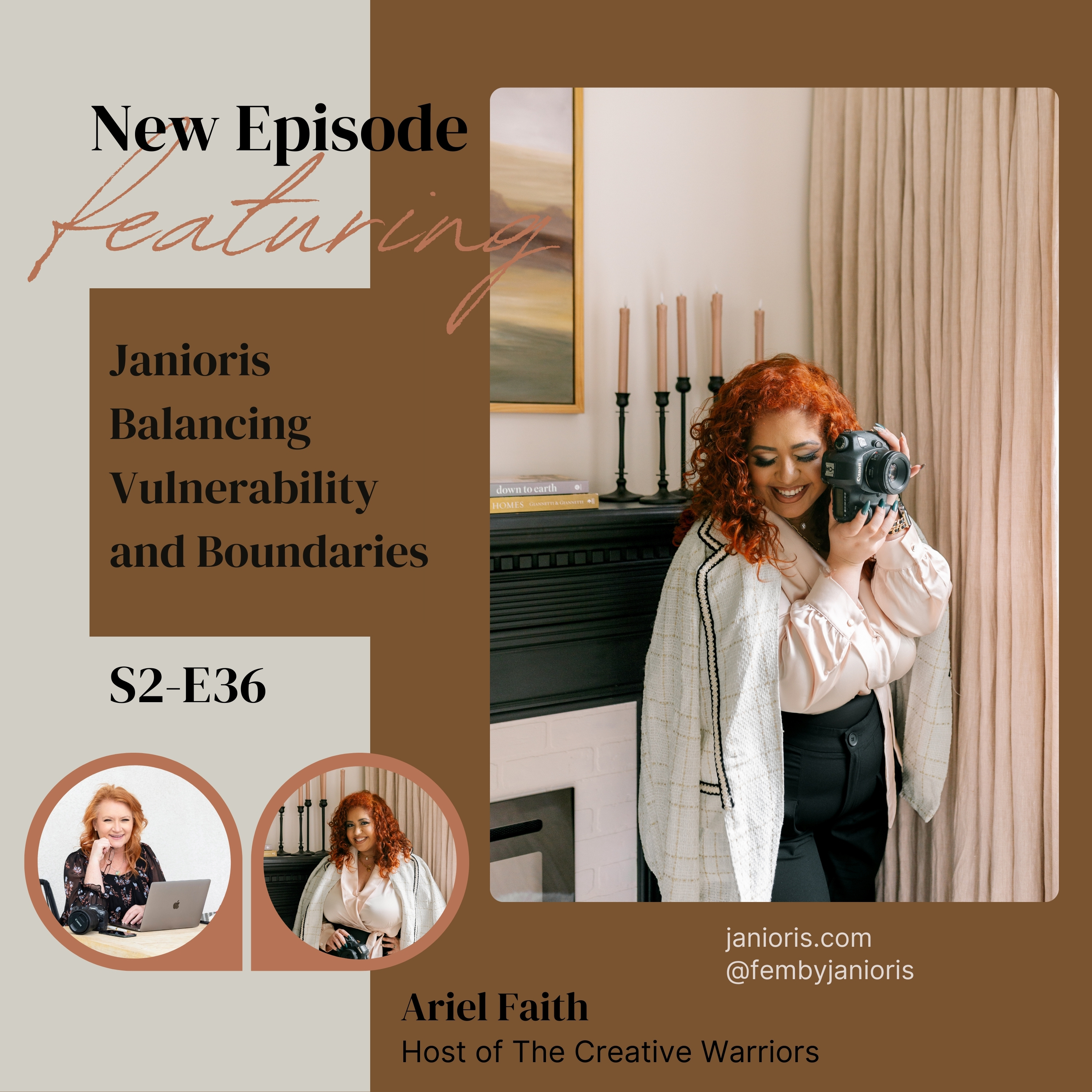 E36 Capturing Authenticity: Balancing Vulnerability and Boundaries in Boudoir Photography w Janoiris
