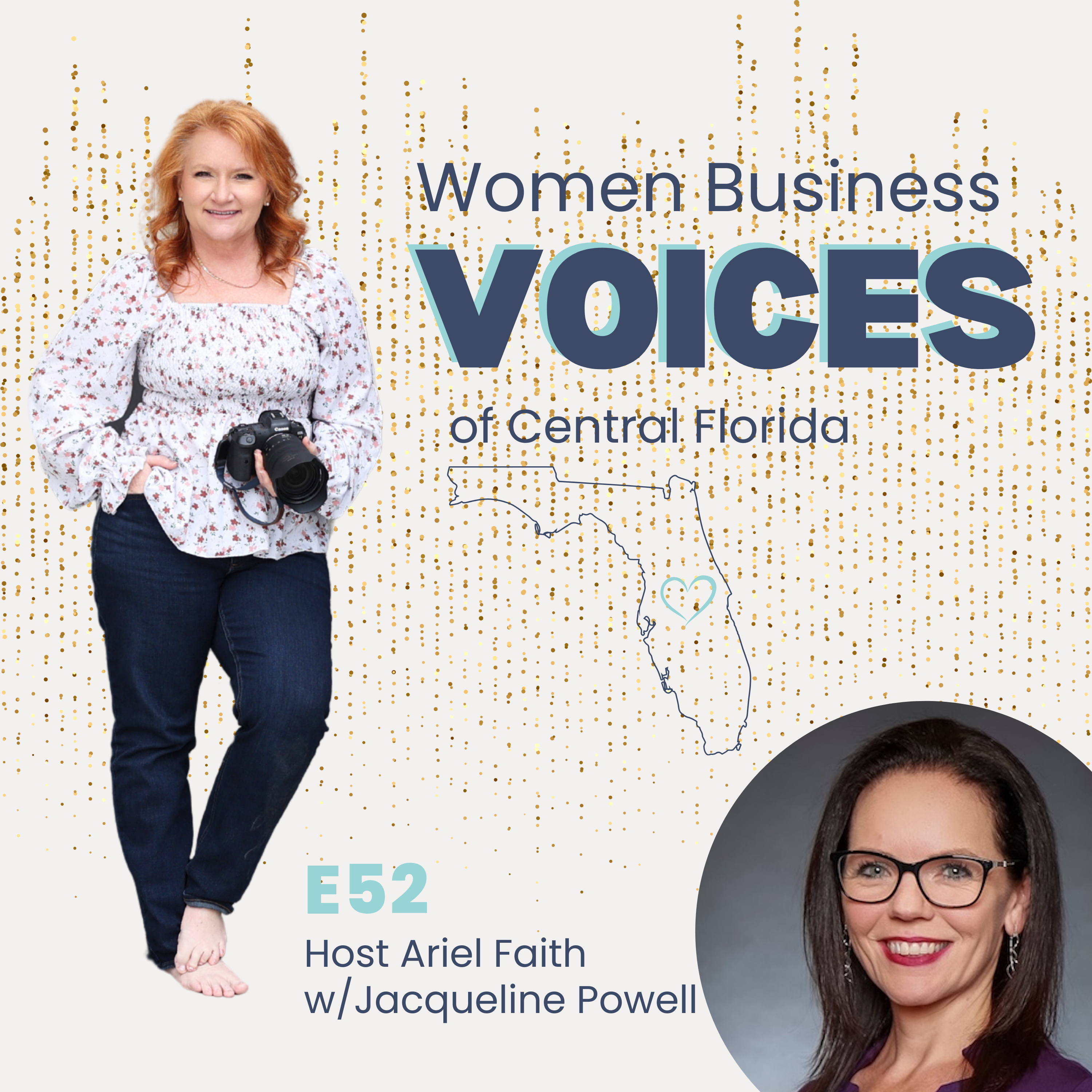 E52 Women Business Voices of Central Florida: Jacqueline Powell on Empowerment & Self-Worth episode artwork