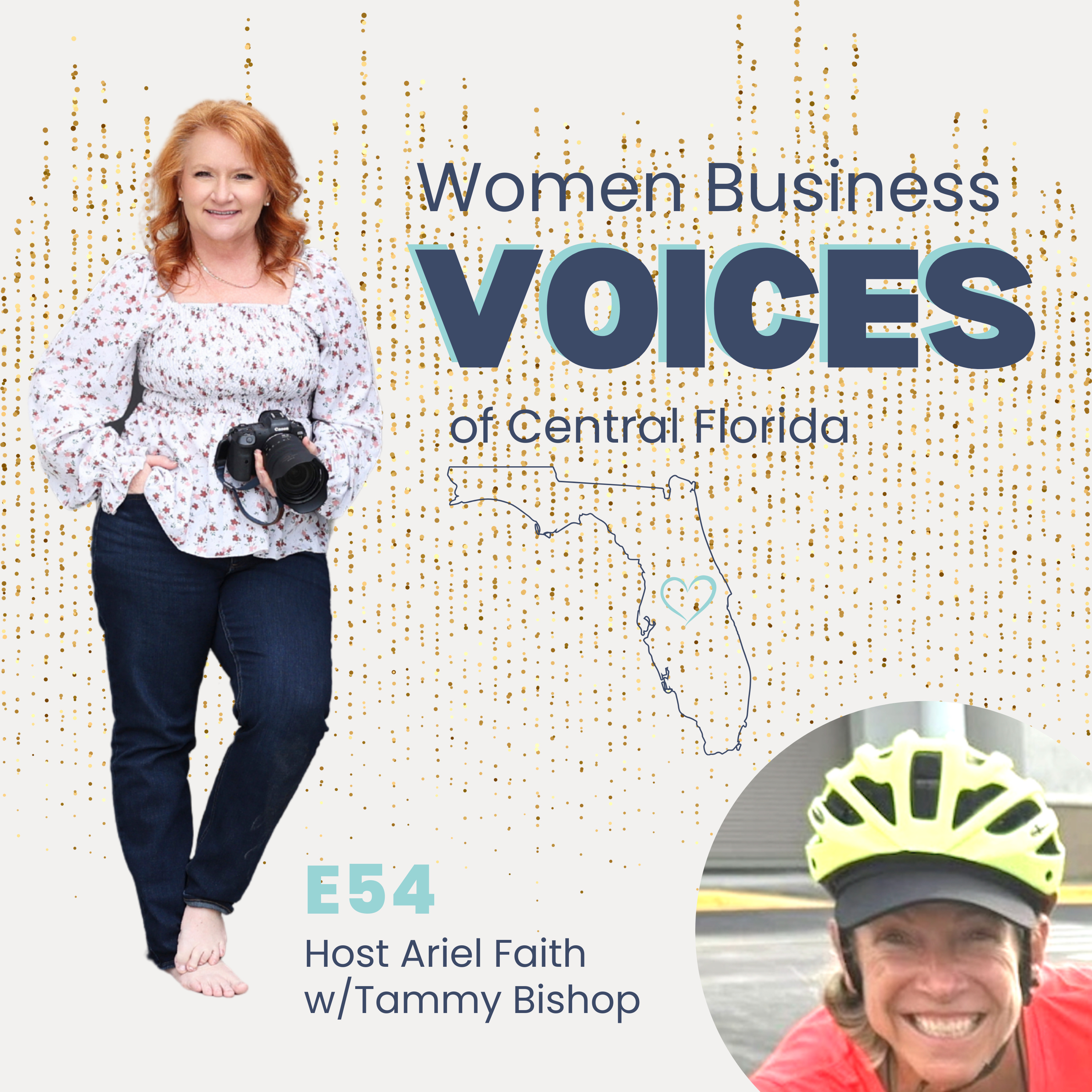 E54 Biking through Fear with Tammy Bishop and Ariel Faith episode artwork
