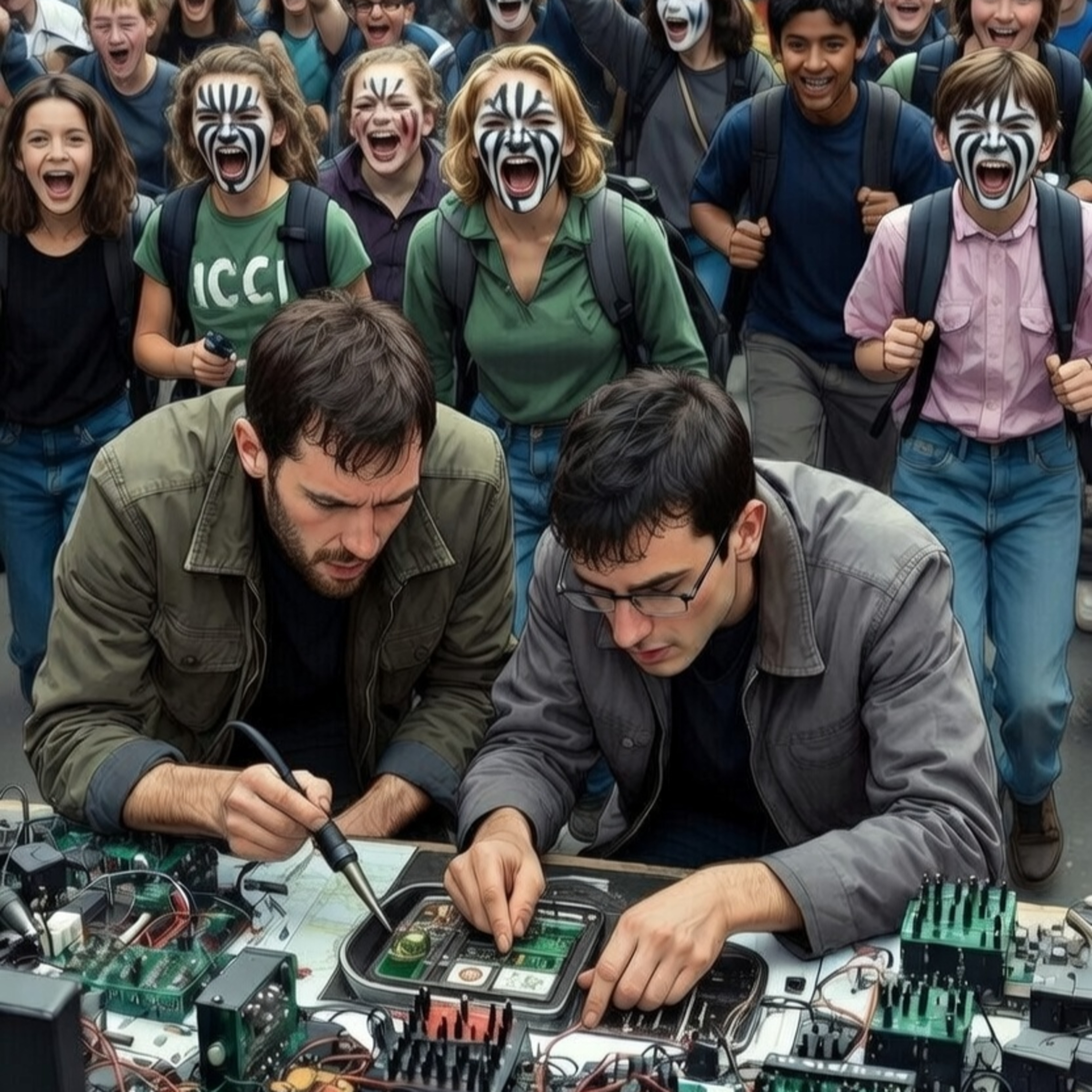 Episode #55 Secret Electronics Fuckery, Spoiled Kids & BBQ War Plans episode artwork