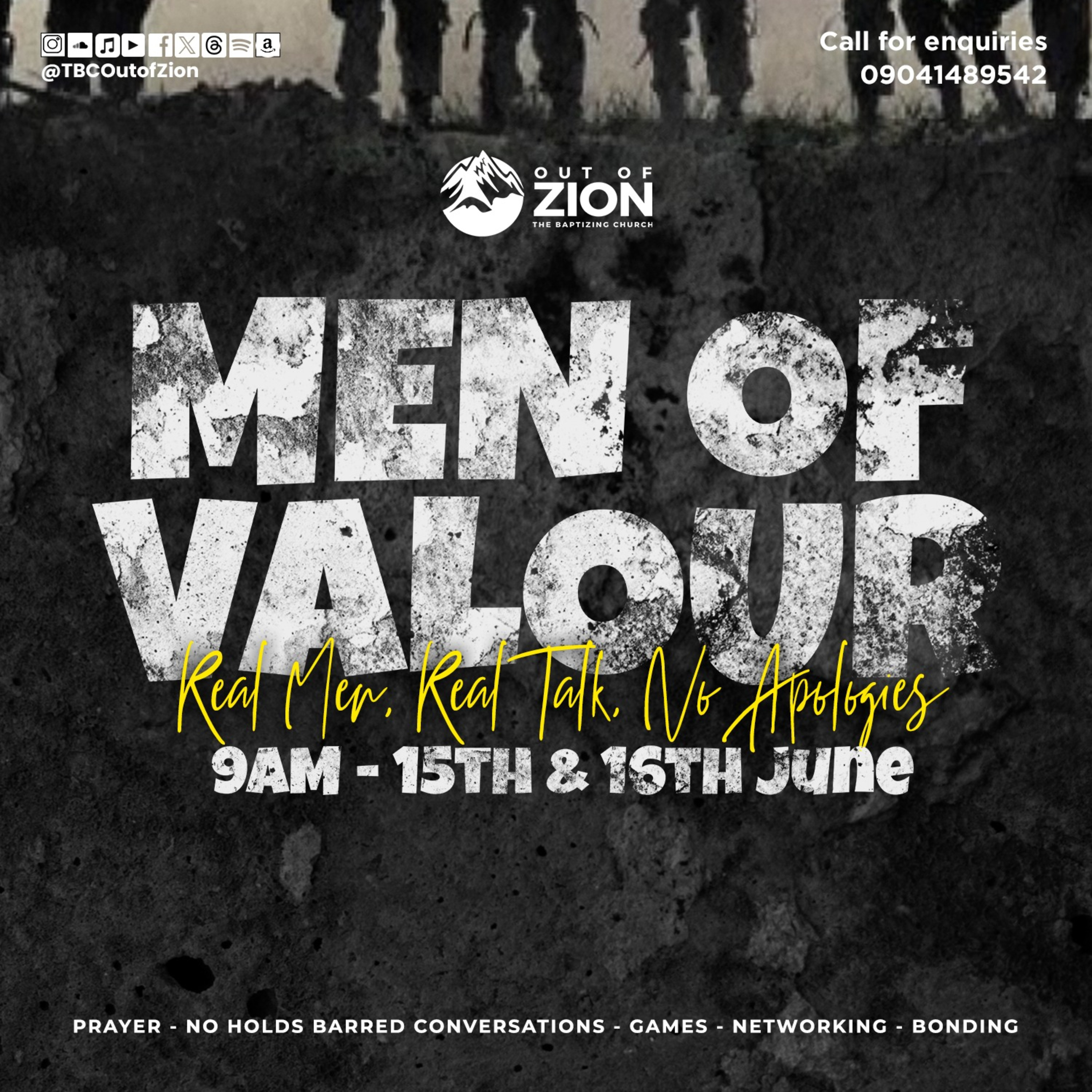 TBC Out Of Zion